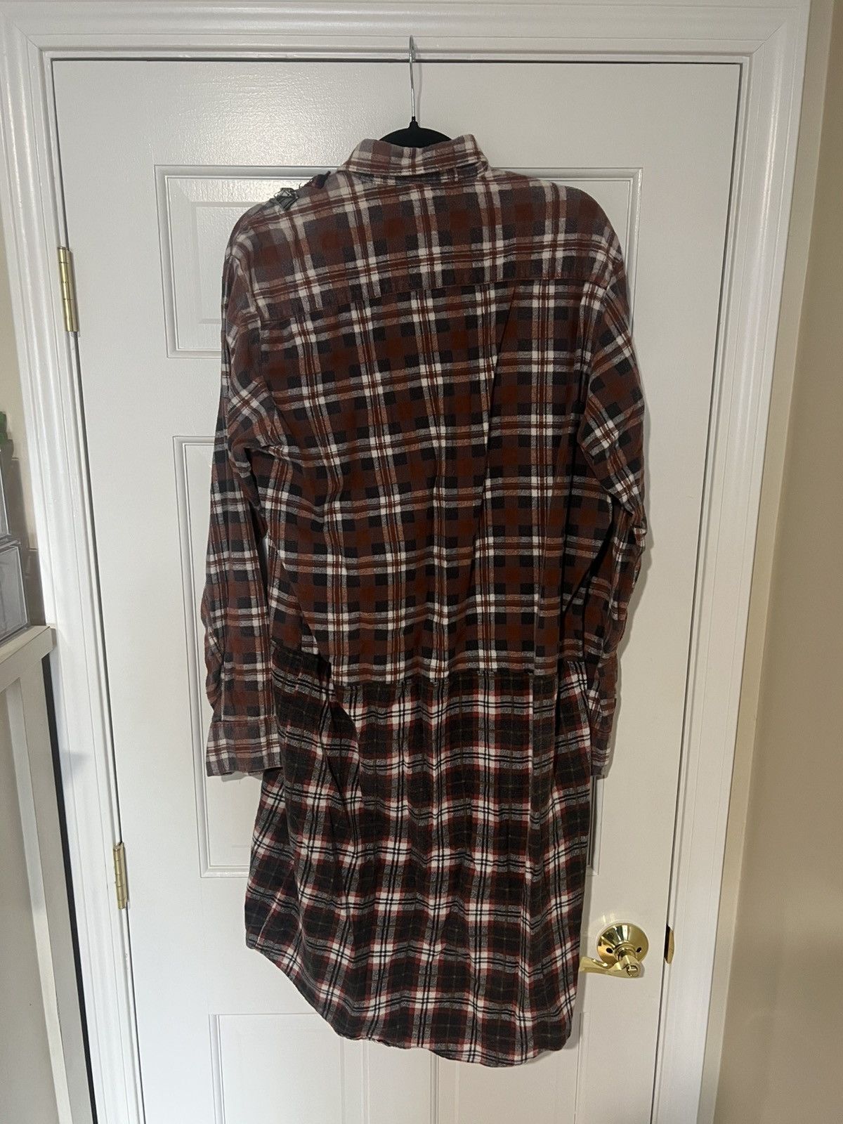 Needles Rebuild by Needles vintage flannel shirt gown Size XS / US 0-2 / IT 36-38 - 3 Thumbnail