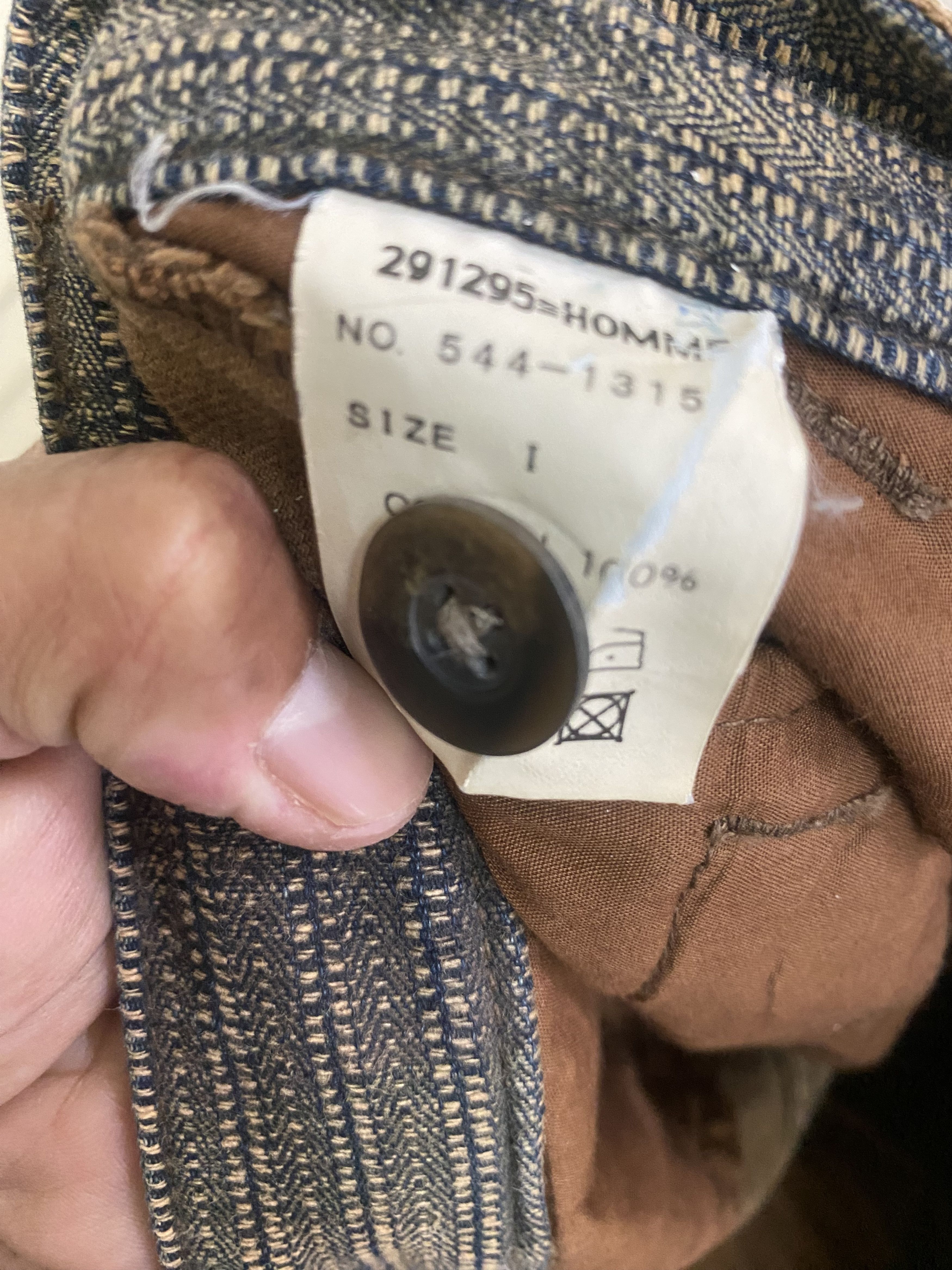 If Six Was Nine 291295 Homme Cargo Multipocket Jeans Size US 31 - 10 Thumbnail