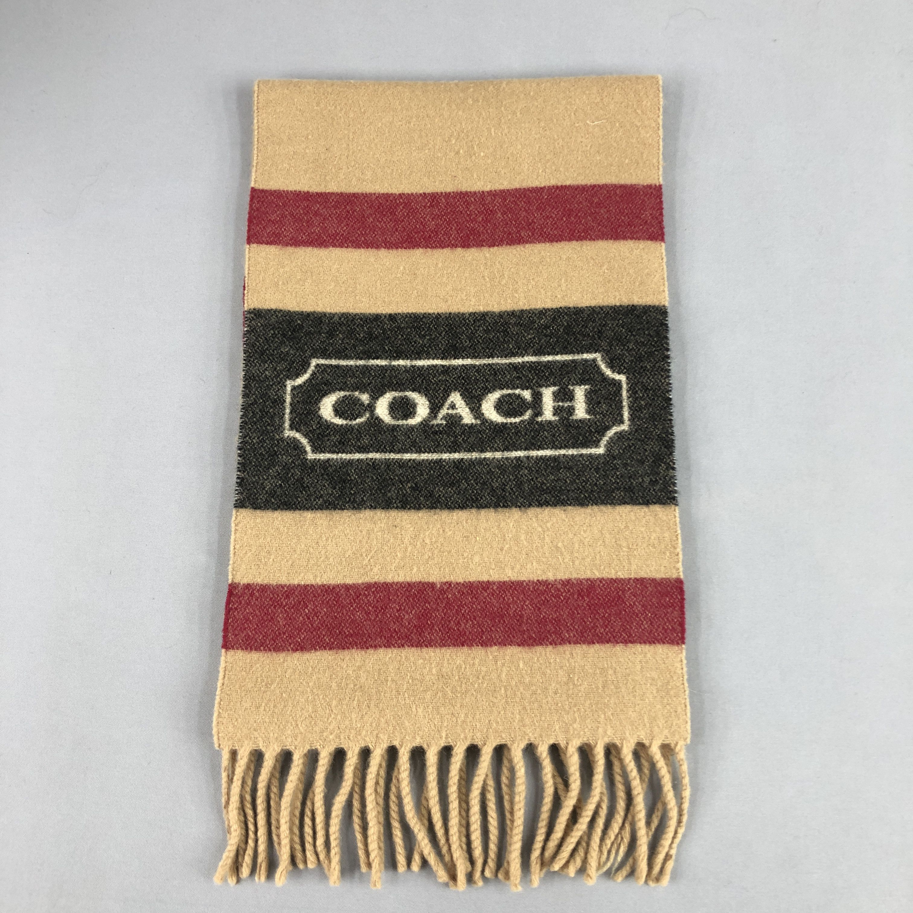 Coach Coach Cashmere Wool Scarf / Muffler / Neckwear Size ONE SIZE - 3 Thumbnail