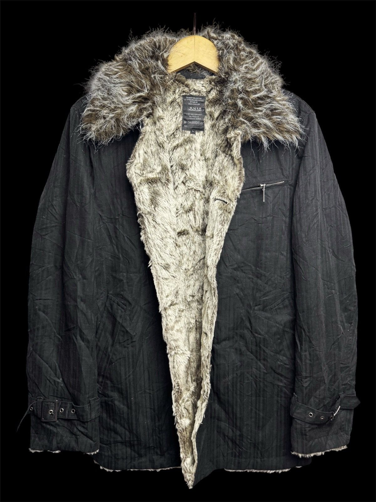 00s fuga japanese label fur N3 B jacket archive ifsixwasnine