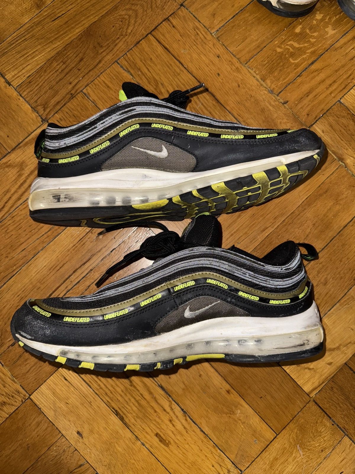 Nike × Undefeated Black Undefeated Nike Air Max 97 Size US 11 / EU 44 - 6 Thumbnail