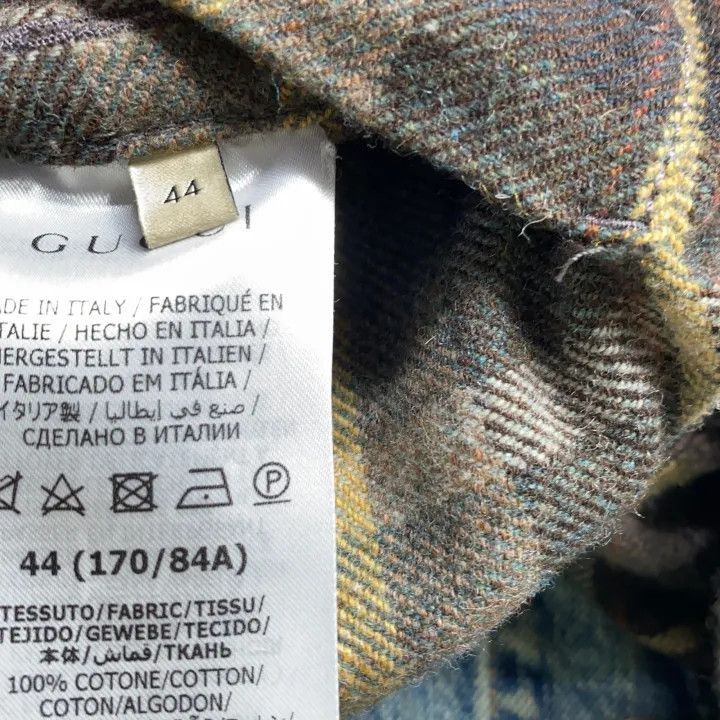 Gucci Gucci Embroidered Logo Long Sleeve Denim Jacket-2507 Size US M / EU 48-50 / 2 - 4 Thumbnail