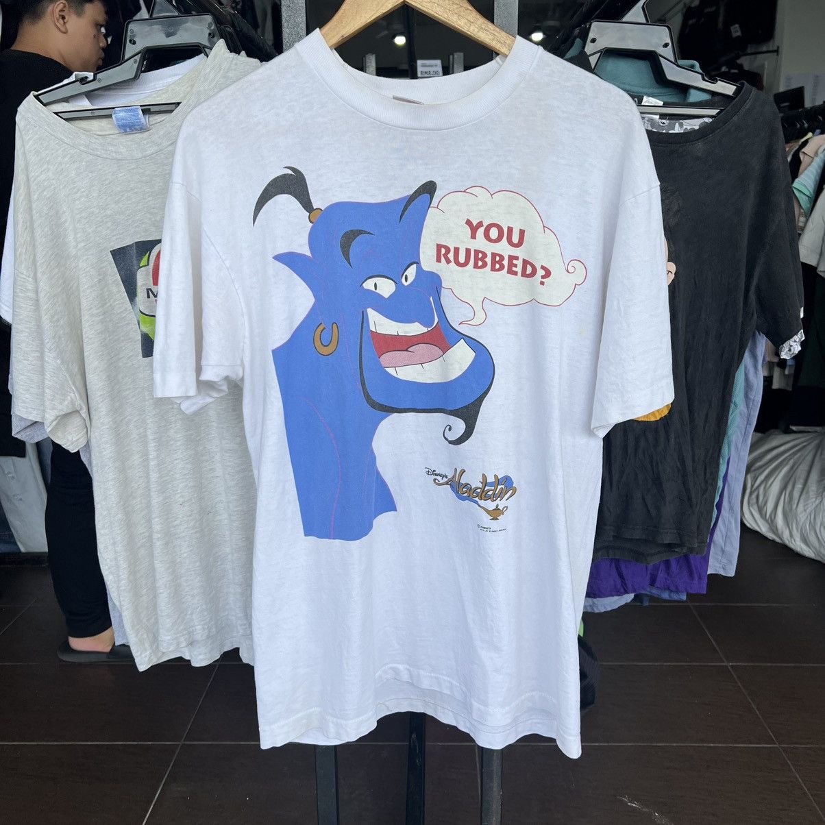 Vintage Disney aladdin vintage shirt Size US L / EU 52-54 / 3 - 1 Thumbnail
