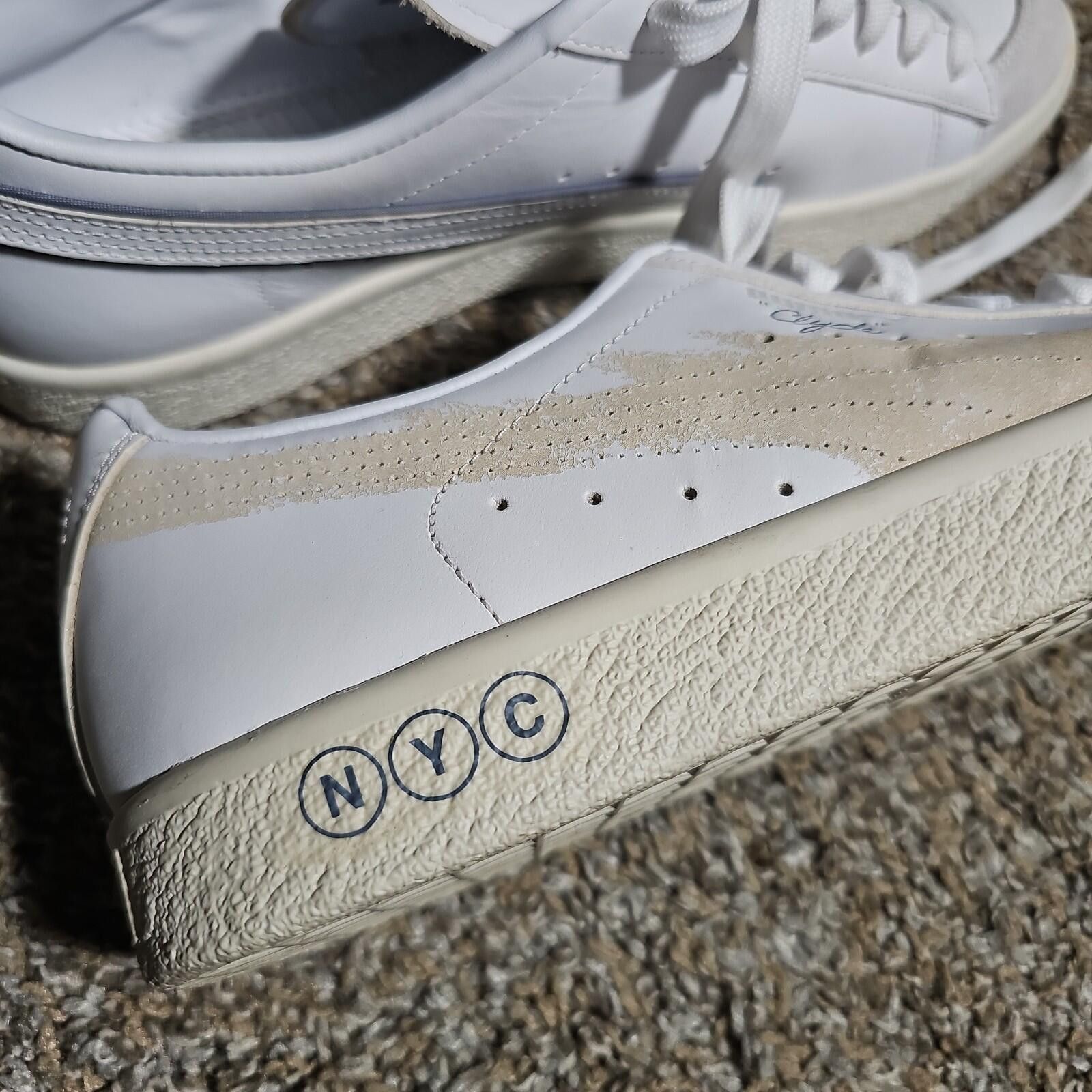 Puma PUMA X Extra Butter Clyde NYC Mens White Shoes 392450-01 Size US 11 / EU 44 - 9 Thumbnail