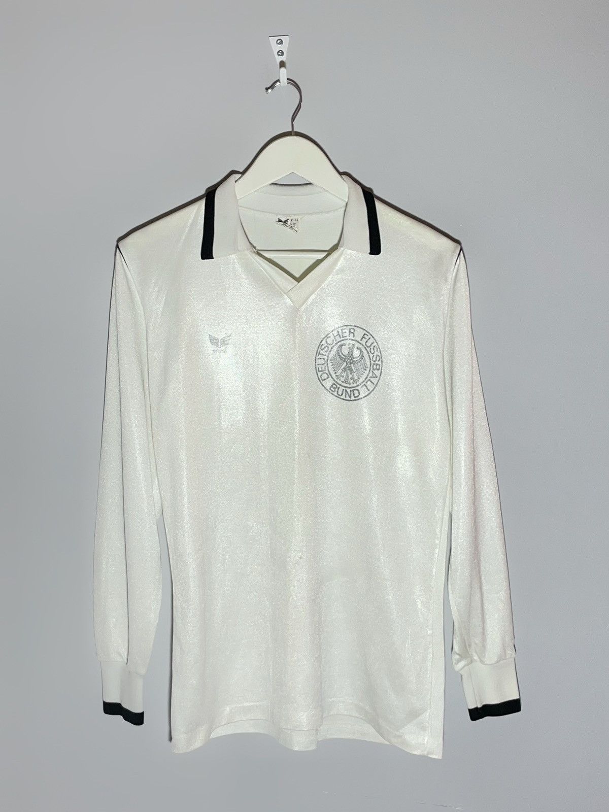 Errea × Vintage Germany 1978 Home Vintage Long Sleeve Erima Jersey Size US M / EU 48-50 / 2 - 1 Thumbnail