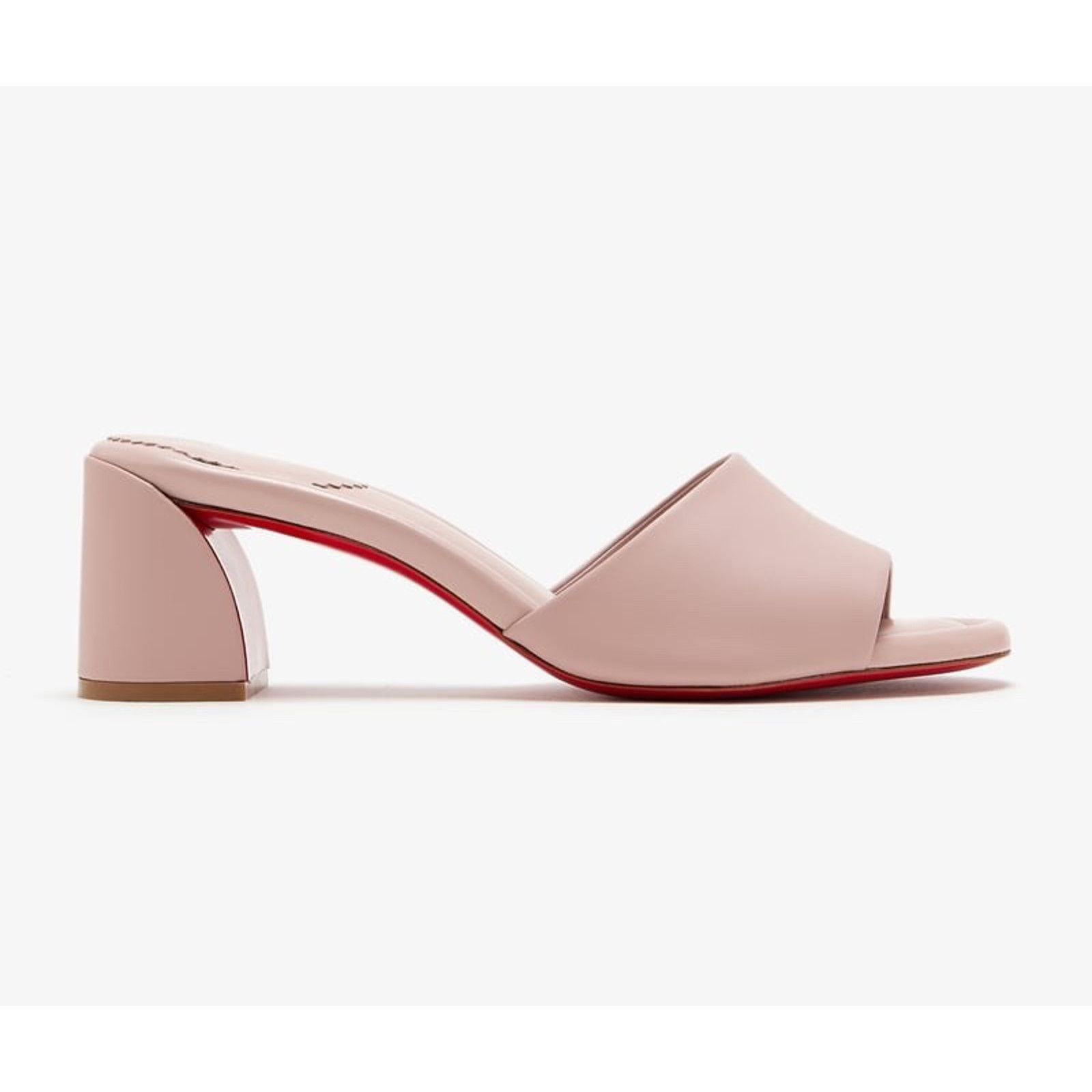 Christian Louboutin Christian Louboutin Jane Mule 55 Vintage Rose Pink Backless Size US 7.5 / IT 37.5 - 5 Thumbnail