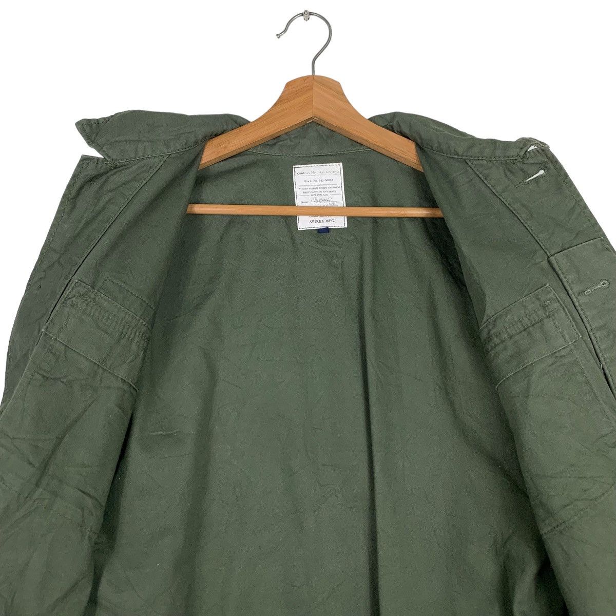 Avirex AVIREX Cropped Field Jacket Button Jacket #0144-C8 Size ONE SIZE - 13 Thumbnail