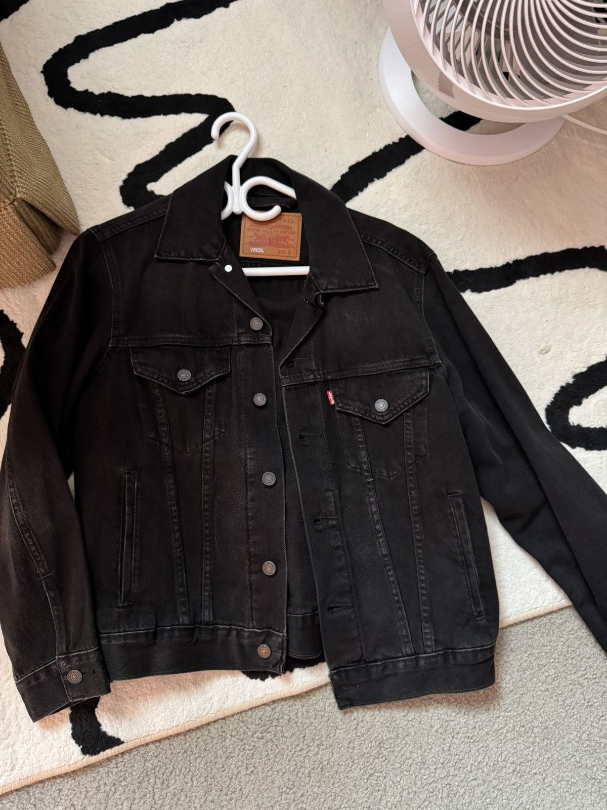 Levi's Levi’s Virgil Denim Jacket Black Size US S / EU 44-46 / 1 - 1 Thumbnail