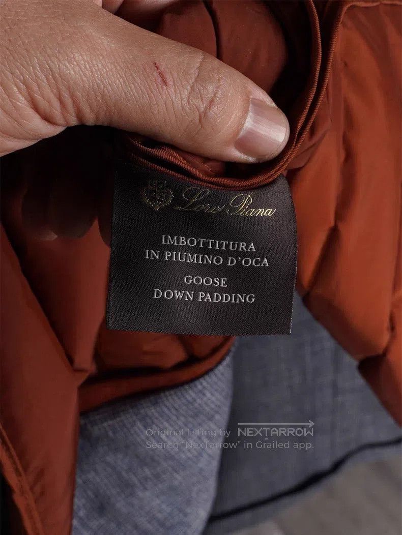 Loro Piana Loro Piana Detachable Down Lining Single Breasted Jacket w Size 48L - 8 Thumbnail