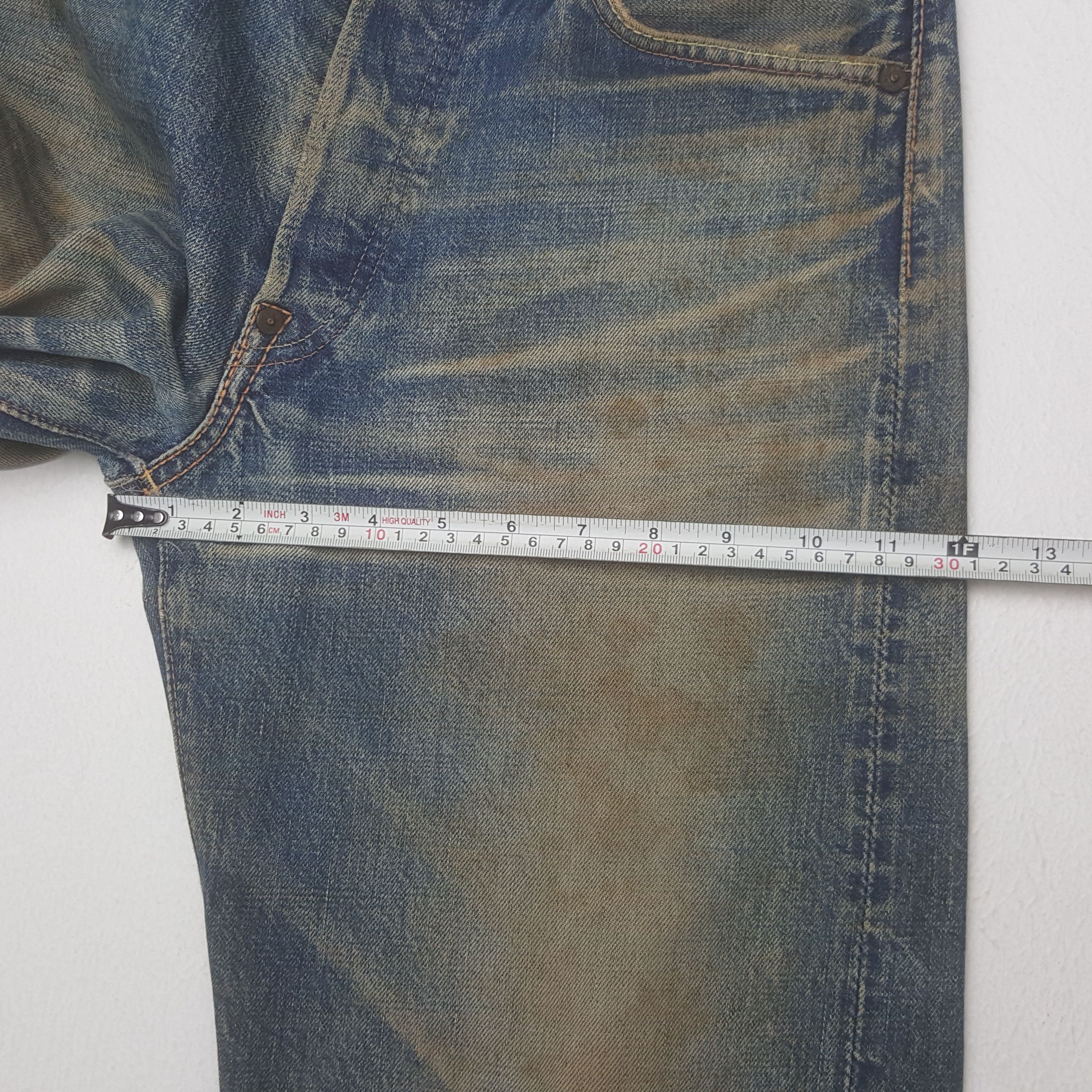 Evisu Vintage Evisu Japanese Brand Daicock Custom Art Denim Jeans Size US 30 / EU 46 - 11 Thumbnail