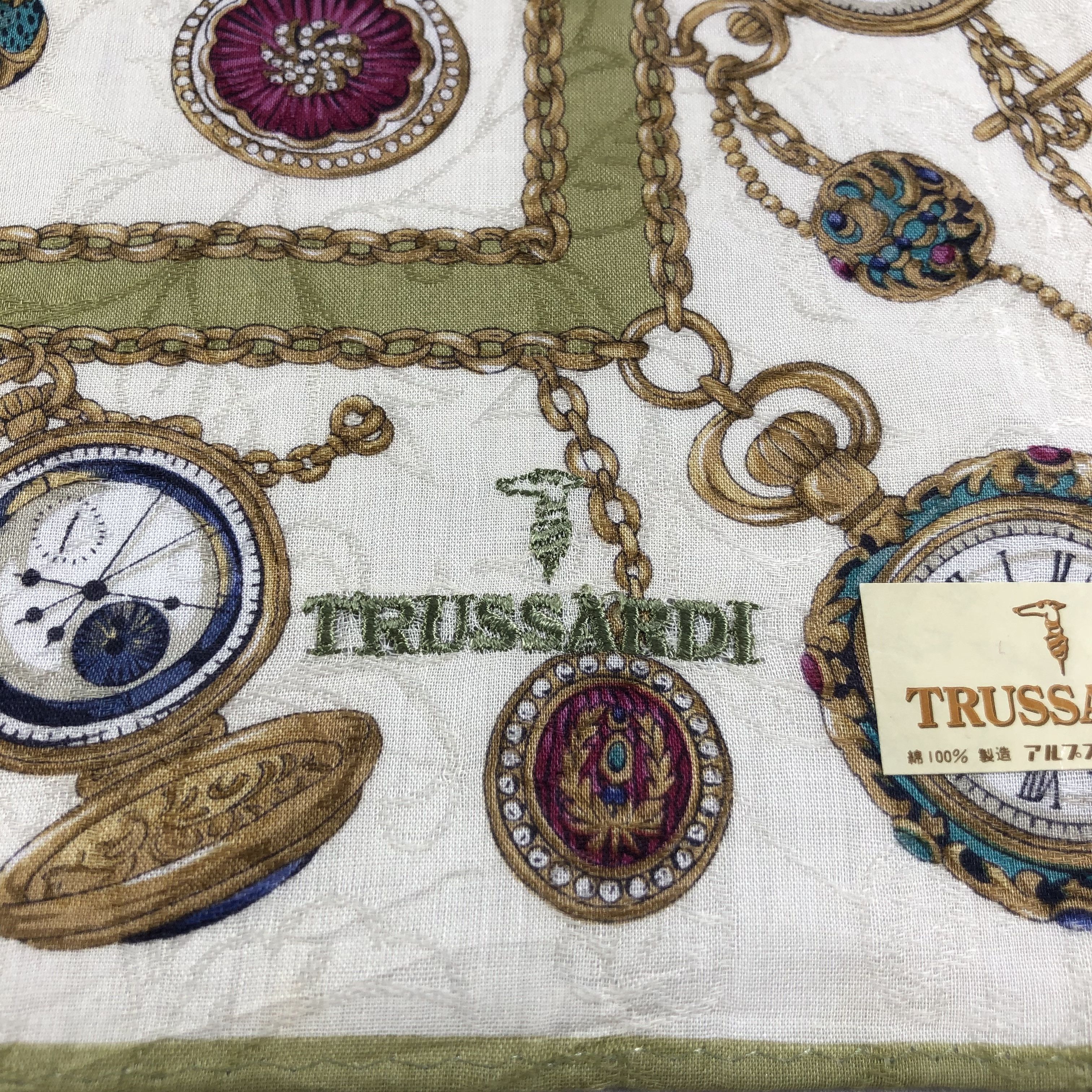 Trussardi Trussardi Watches Handkerchief Neckerchief Bandana H1673 Size ONE SIZE - 4 Thumbnail