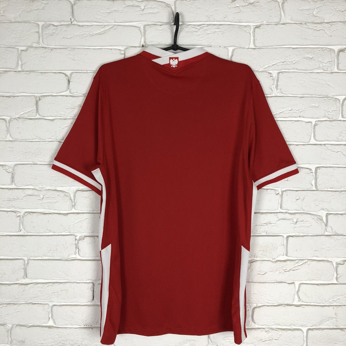 Nike Poland national team 2020 2022 away soccer jersey Size US L / EU 52-54 / 3 - 5 Thumbnail