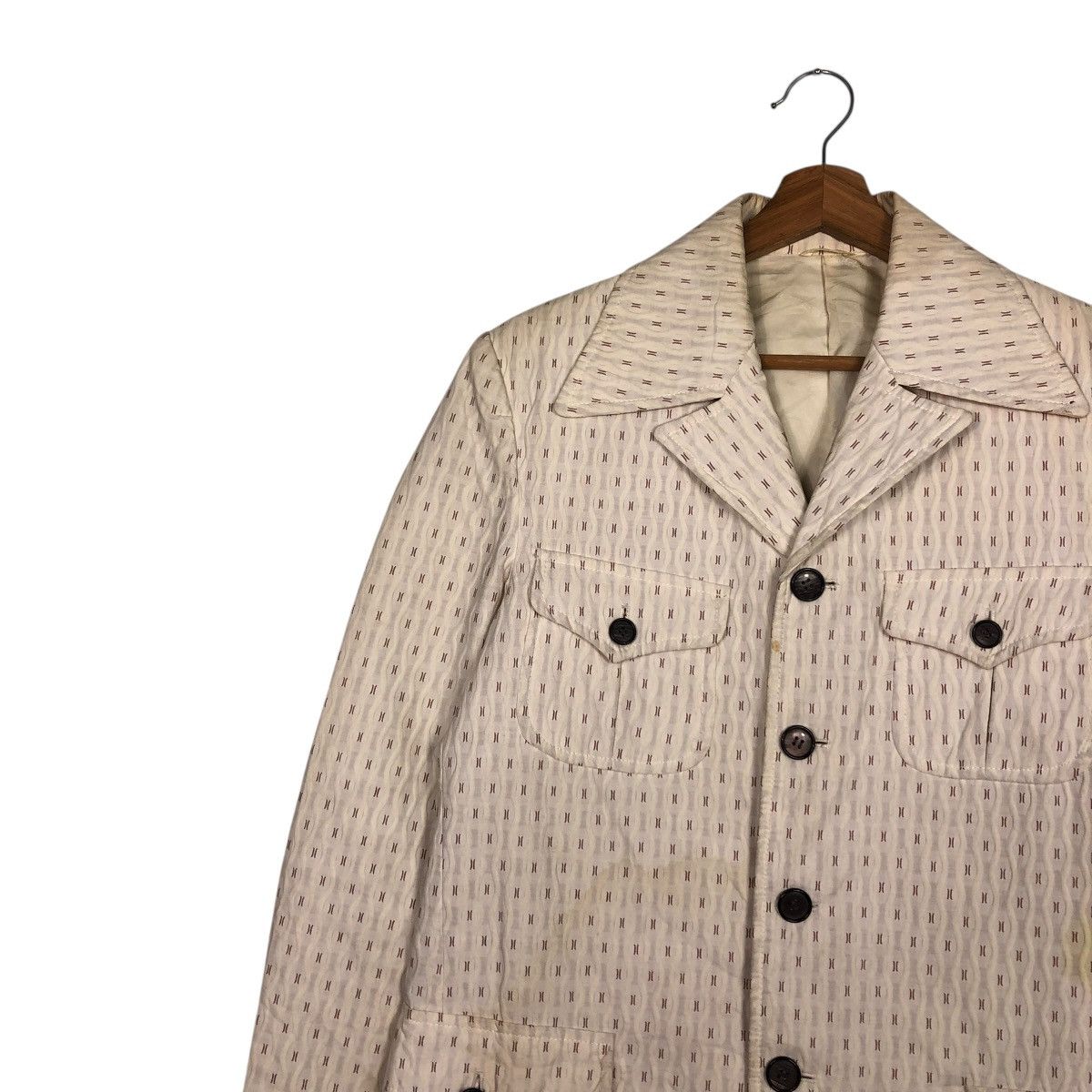 Japanese Brand 🔥VINTAGE CHORE JACKET POLKADOT ANGELO ISSEY MIYAKE Size US M / EU 48-50 / 2 - 10 Thumbnail