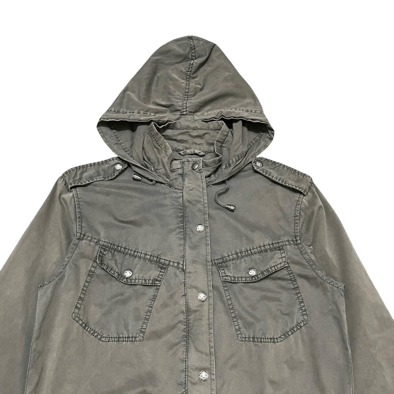 Buffalo David Bitton Vintage Buffalo David Bitton Hooded Jacket Size US M / EU 48-50 / 2 - 2 Thumbnail