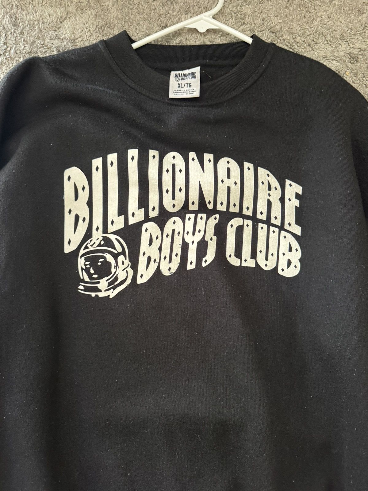 Billionaire Boys Club Black spell out Billionaire boys club Crewneck Size US XL / EU 56 / 4 - 3 Thumbnail
