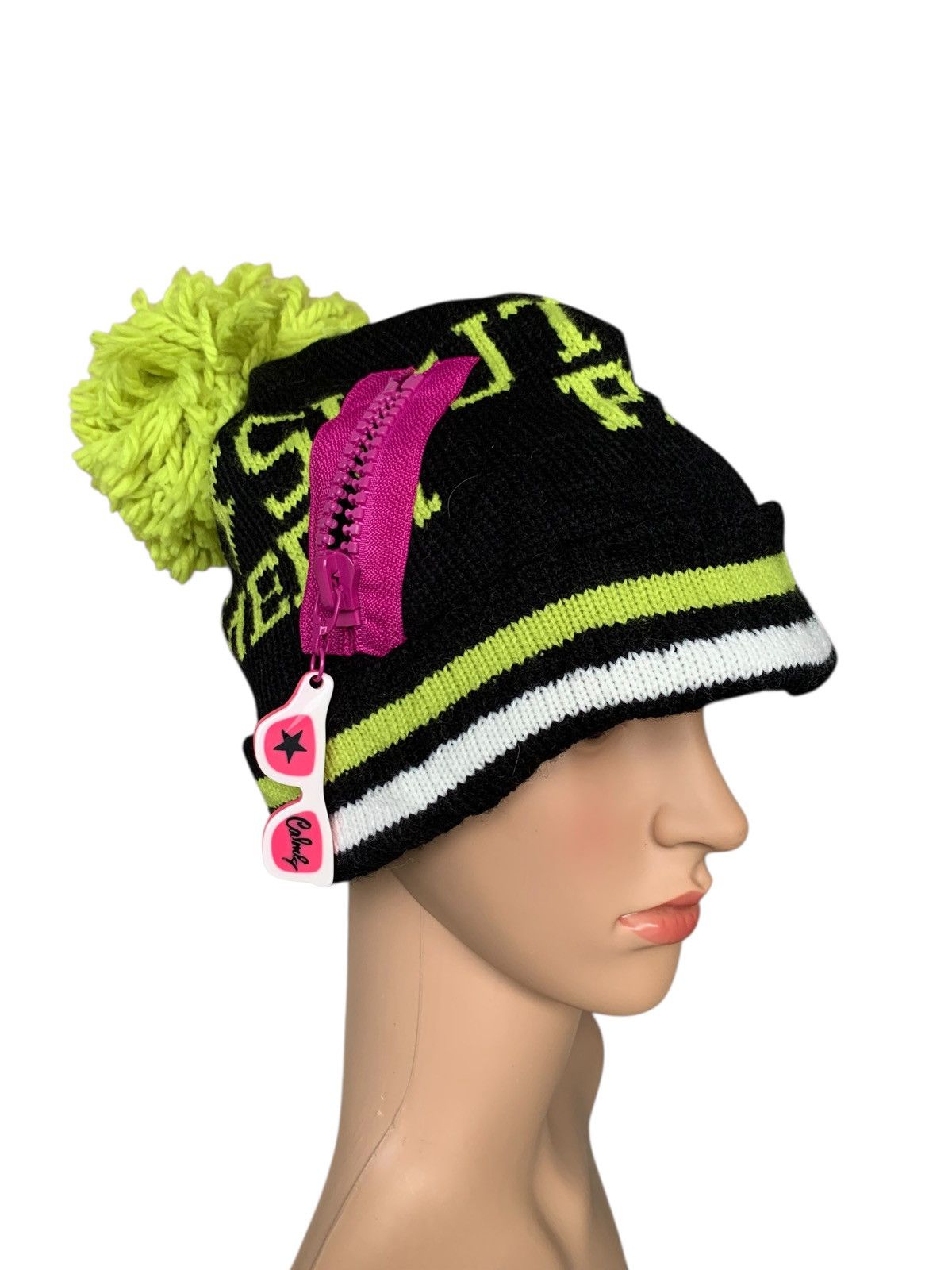 Designer × Japanese Brand × Kapital Rare Design Paparazzo Beany Hat Style Size ONE SIZE - 5 Thumbnail