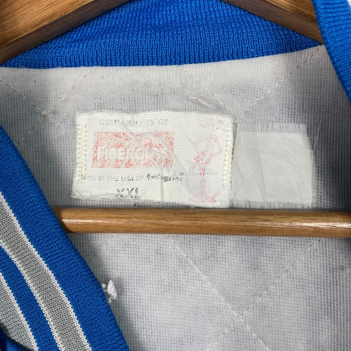 NFL Vintage 80s NFL Detroit Lions Satin Bomber Size US XXL / EU 58 / 5 - 16 Thumbnail