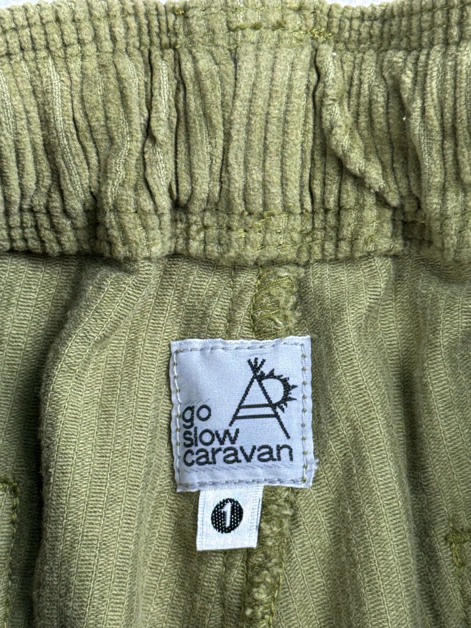 go slow caravan corduroy pants Size US 31 - 7 Thumbnail