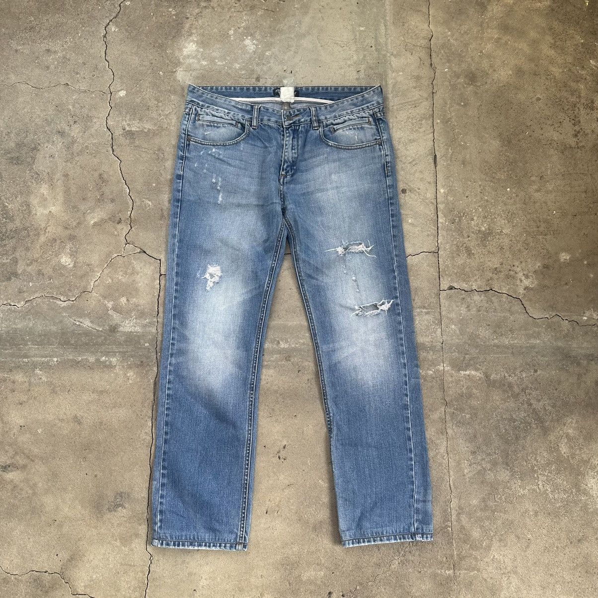 Dolce & Gabbana Dolce & Gabbana D&G 2000s vintage leather patch logo jeans Size US 36 / EU 52 - 3 Thumbnail