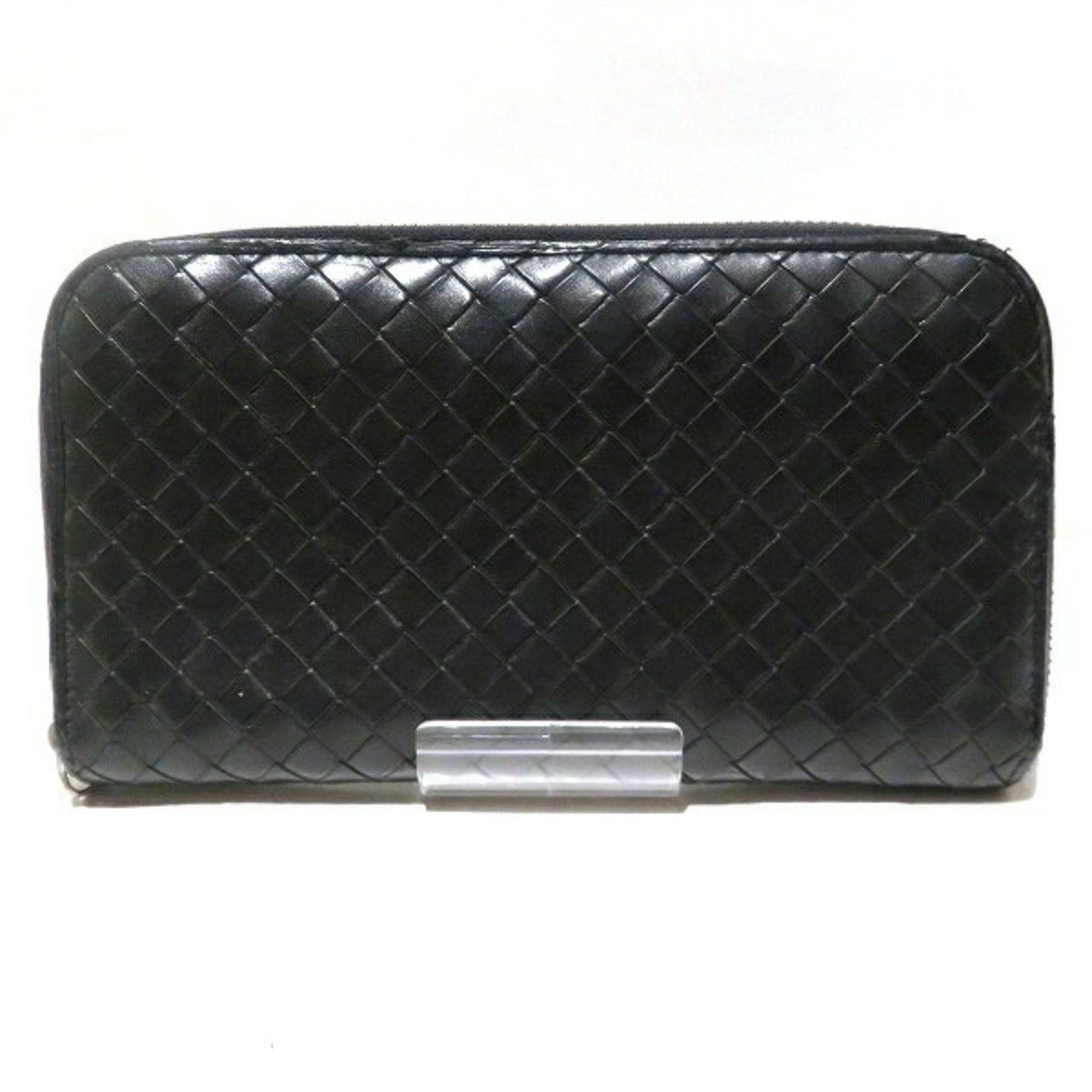 Bottega Veneta Intrecciato Round 114076V4651 Long Wallet for Men