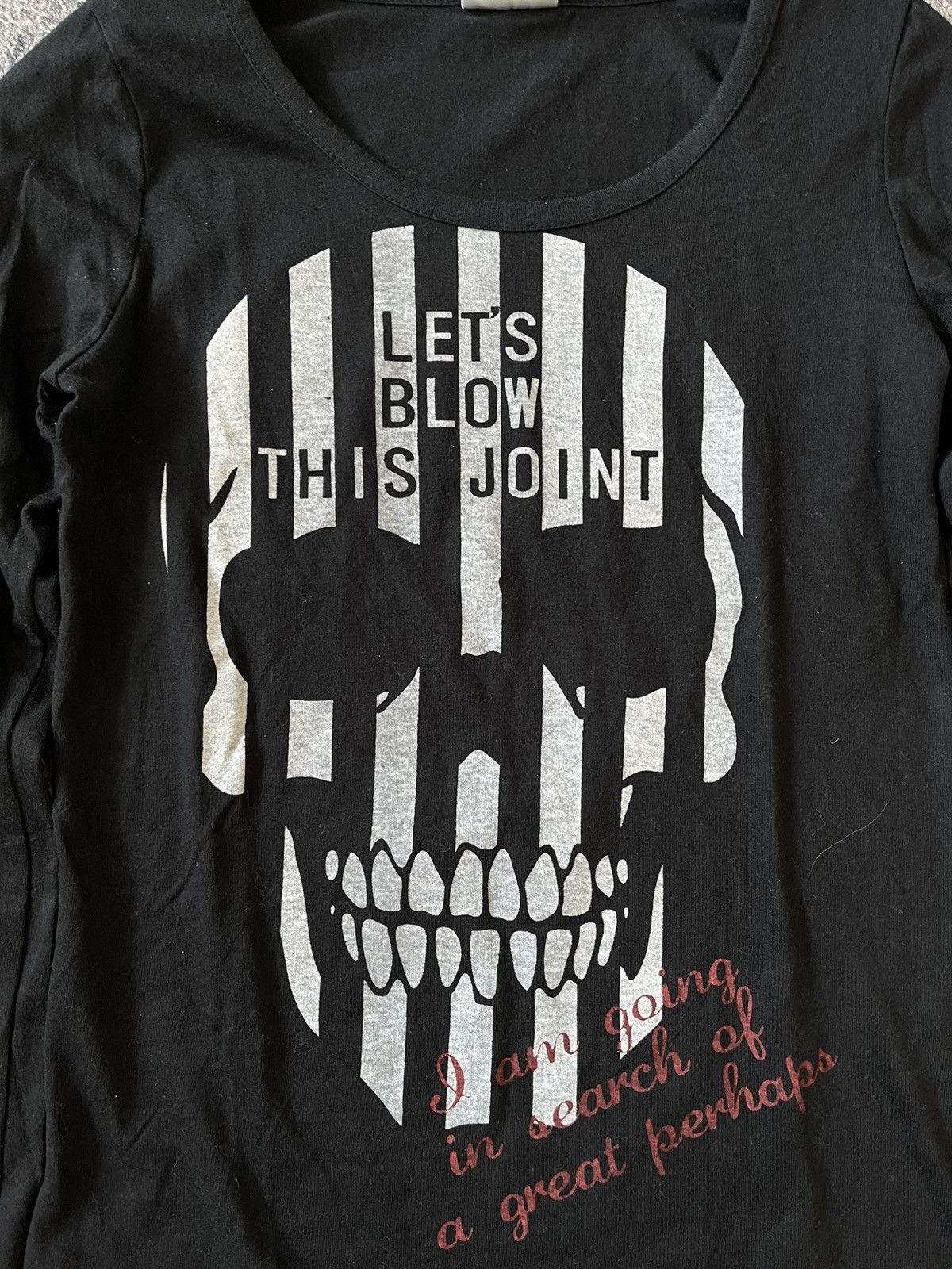 Japanese Brand Y2K Without Meet ifsixwasnine skull Size US S / EU 44-46 / 1 - 2 Thumbnail