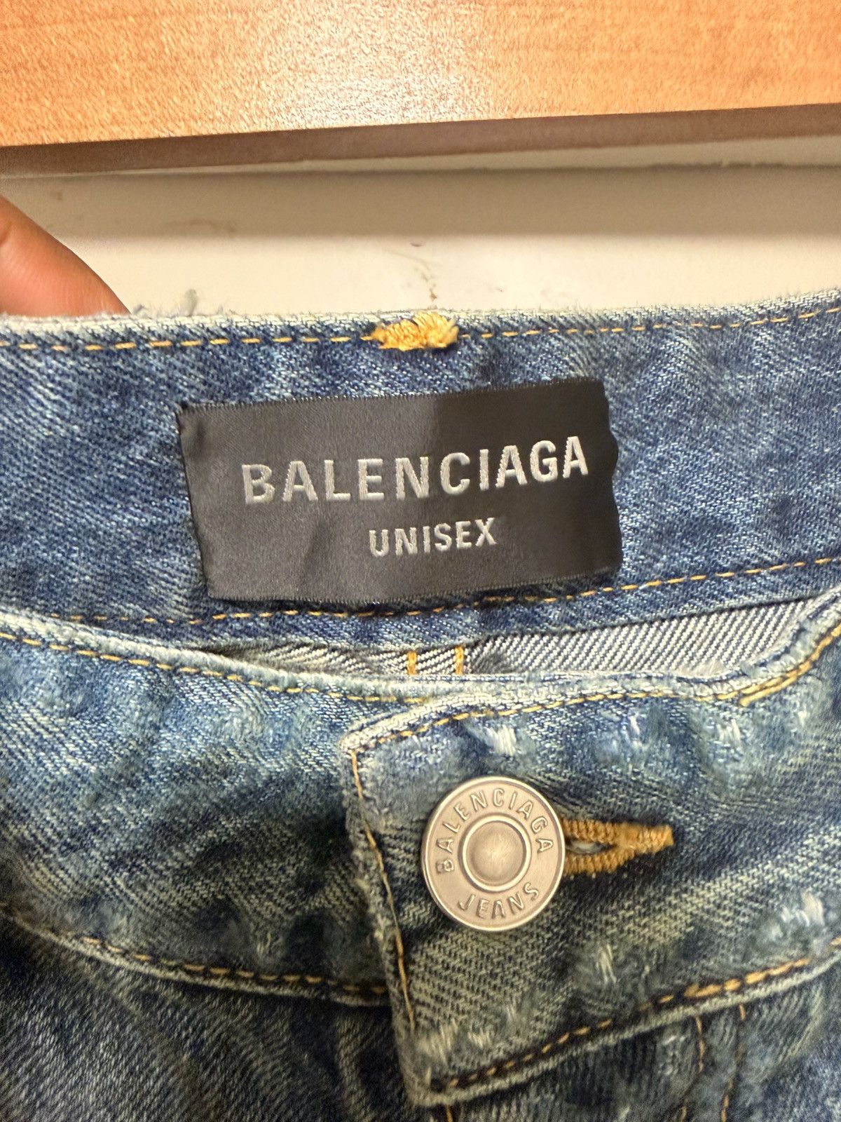 Balenciaga BALENCIAGA SUPER DESTROYED BAGGY PANTS Size US 33 - 3 Thumbnail
