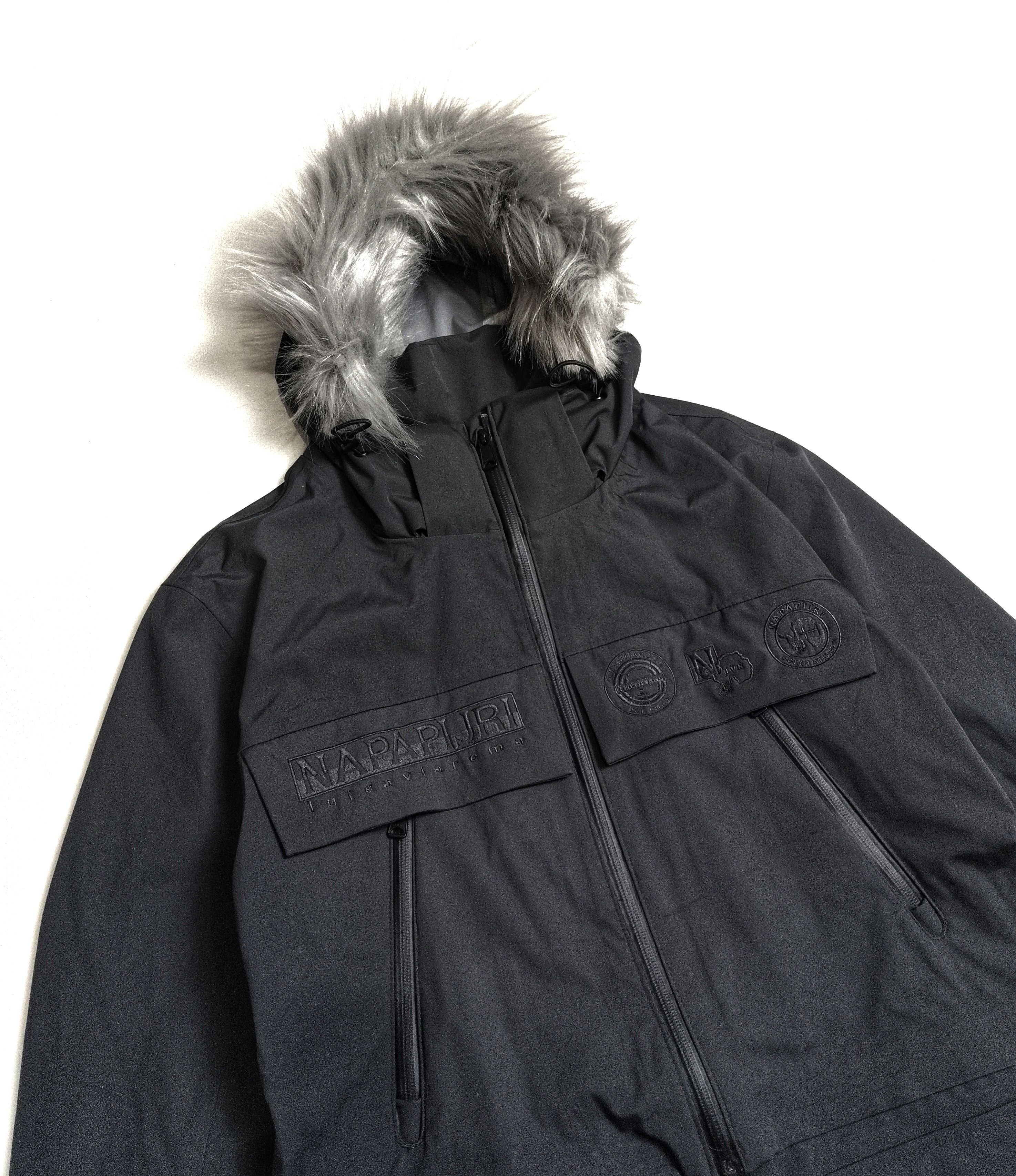 Napapijri Napapijri x Luisaviaroma Skidoo Ice Cold Jacket in Obsidian Size US M / EU 48-50 / 2 - 2 Thumbnail