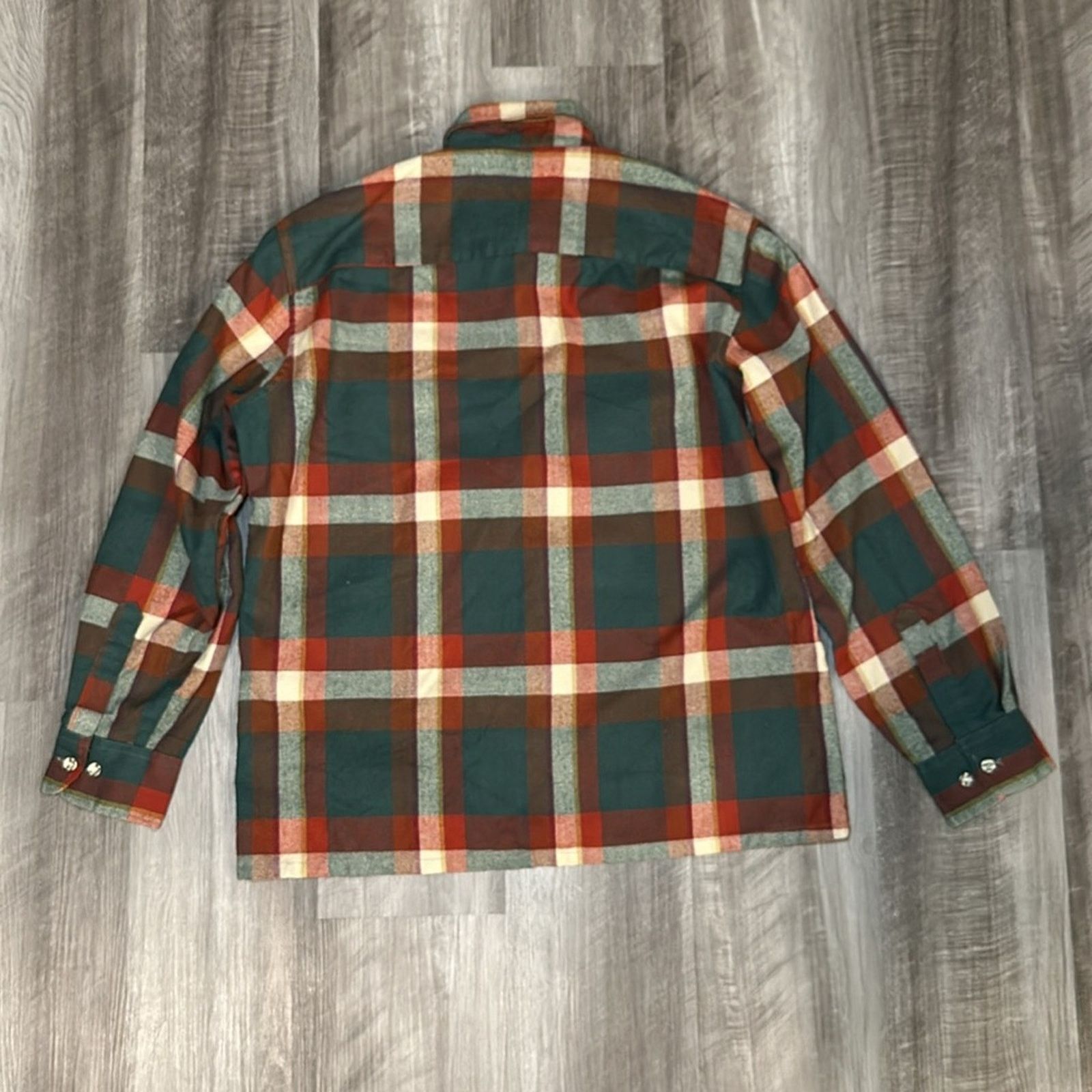 Other Claybrooke Vintage Flannel Long Sleeve Button Down - Large Size US L / EU 52-54 / 3 - 3 Thumbnail