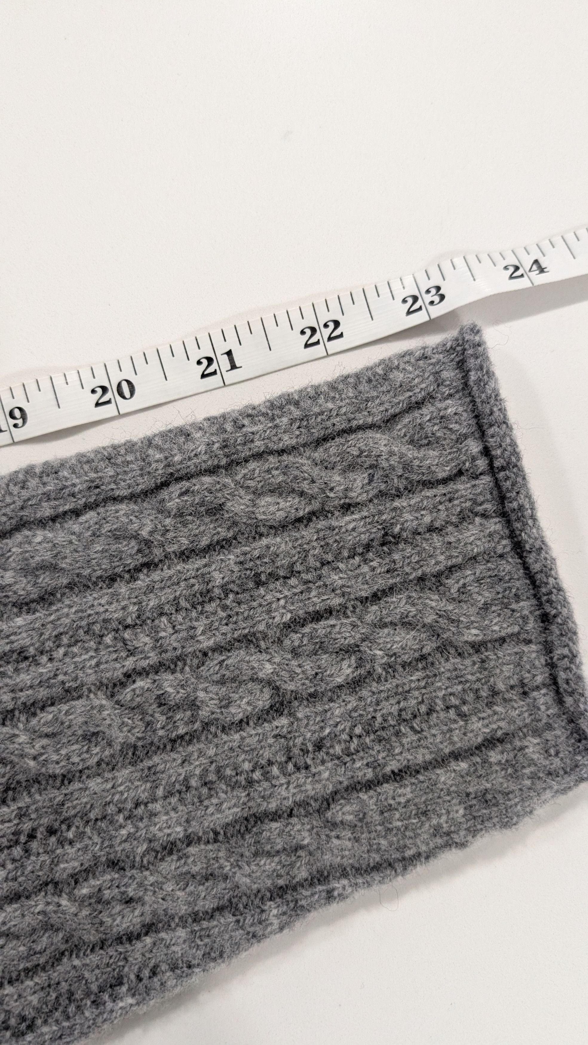 DRYKORN Drykorn Nalon Mens Grey 100% Virgin Wool Cable Knit Size US L / EU 52-54 / 3 - 8 Thumbnail