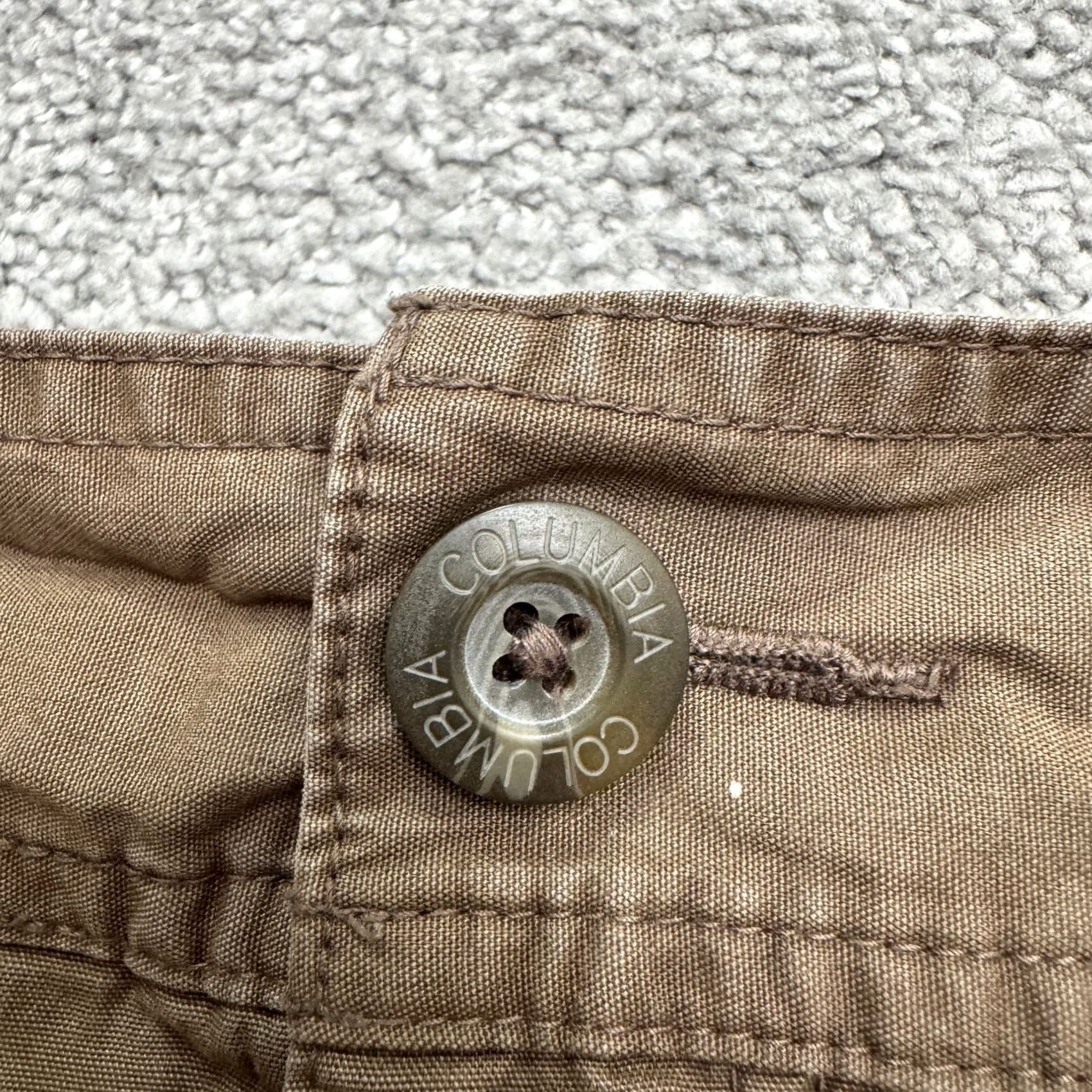 Vintage Columbia Bermuda Shorts Womens 8 Dark Brown Cotton Casual Outdoor Trail Size 30" / US 8 / IT 44 - 3 Thumbnail
