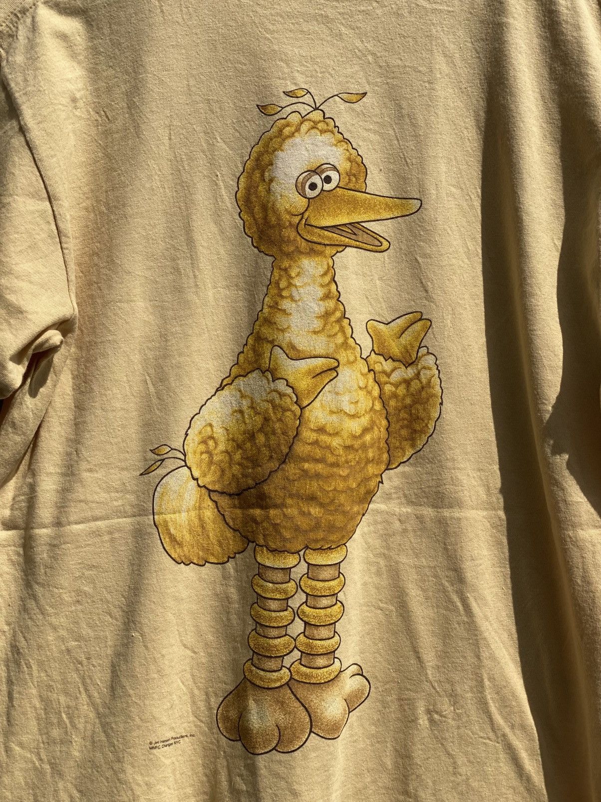 Japanese Brand Vintage 90s Big Bird Sesame Street T-Shirt Jim Hensom Size M Size US M / EU 48-50 / 2 - 6 Thumbnail
