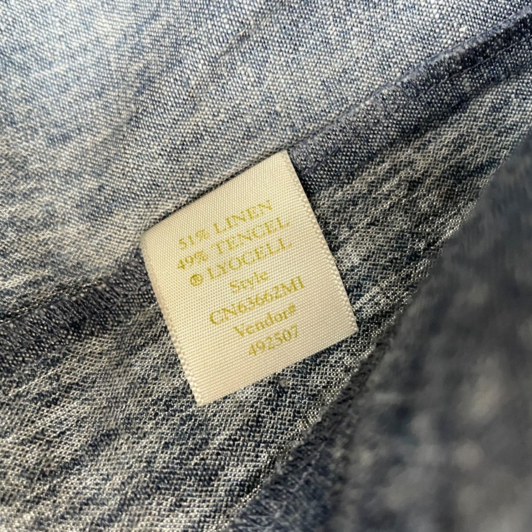 Vintage Caslon Jacket Womens Medium Gray Linen Coat Hooded Full Zip Light Casual Breath Size M / US 6-8 / IT 42-44 - 4 Thumbnail