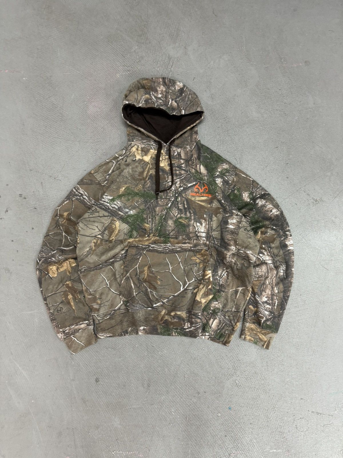 Zipper Hoodie Realtree APG Camo with BuckedUp Pink Logo with Embroidered Logo X-Large / Realtree