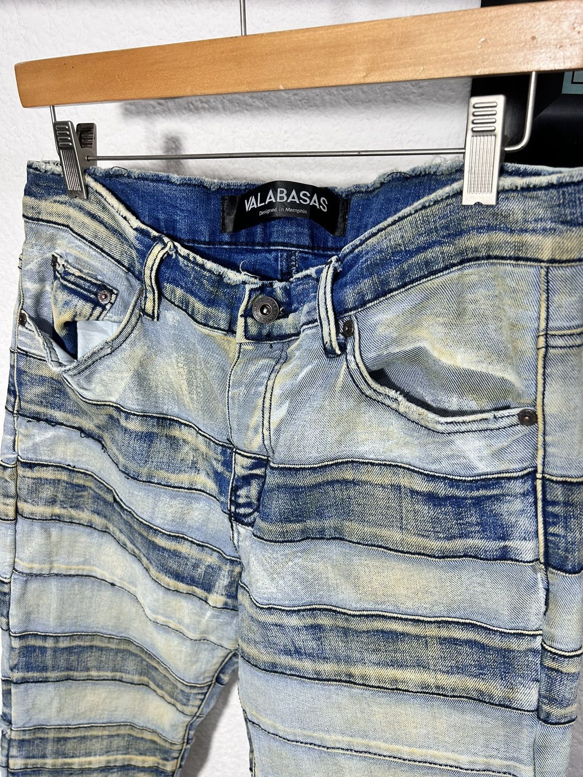 Valabasas VALABASAS STACKED DENIM JEANS Size US 34 / EU 50 - 2 Thumbnail