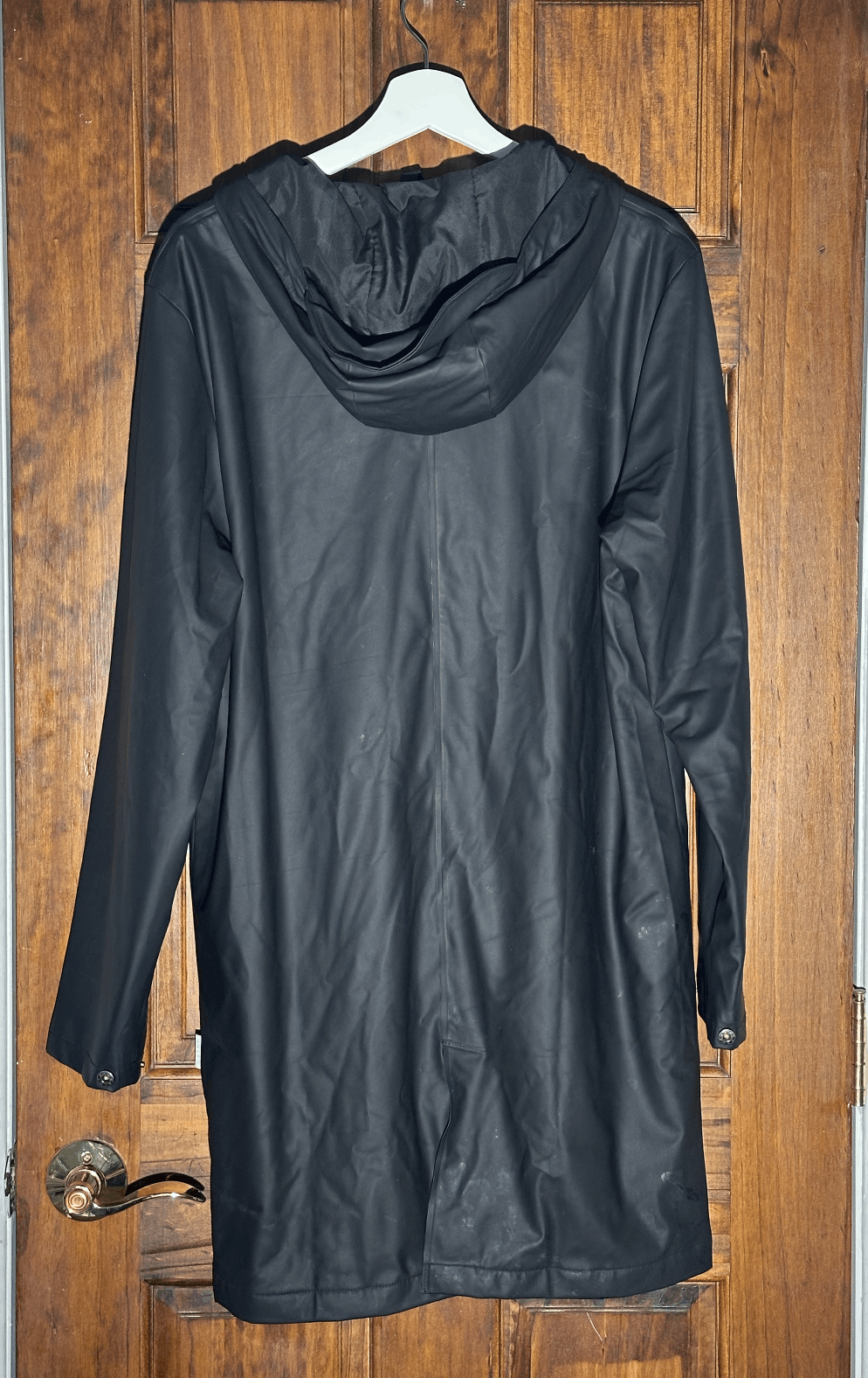 Rains RAINS BLACK RAINCOAT JACKET Size US S / EU 44-46 / 1 - 3 Thumbnail