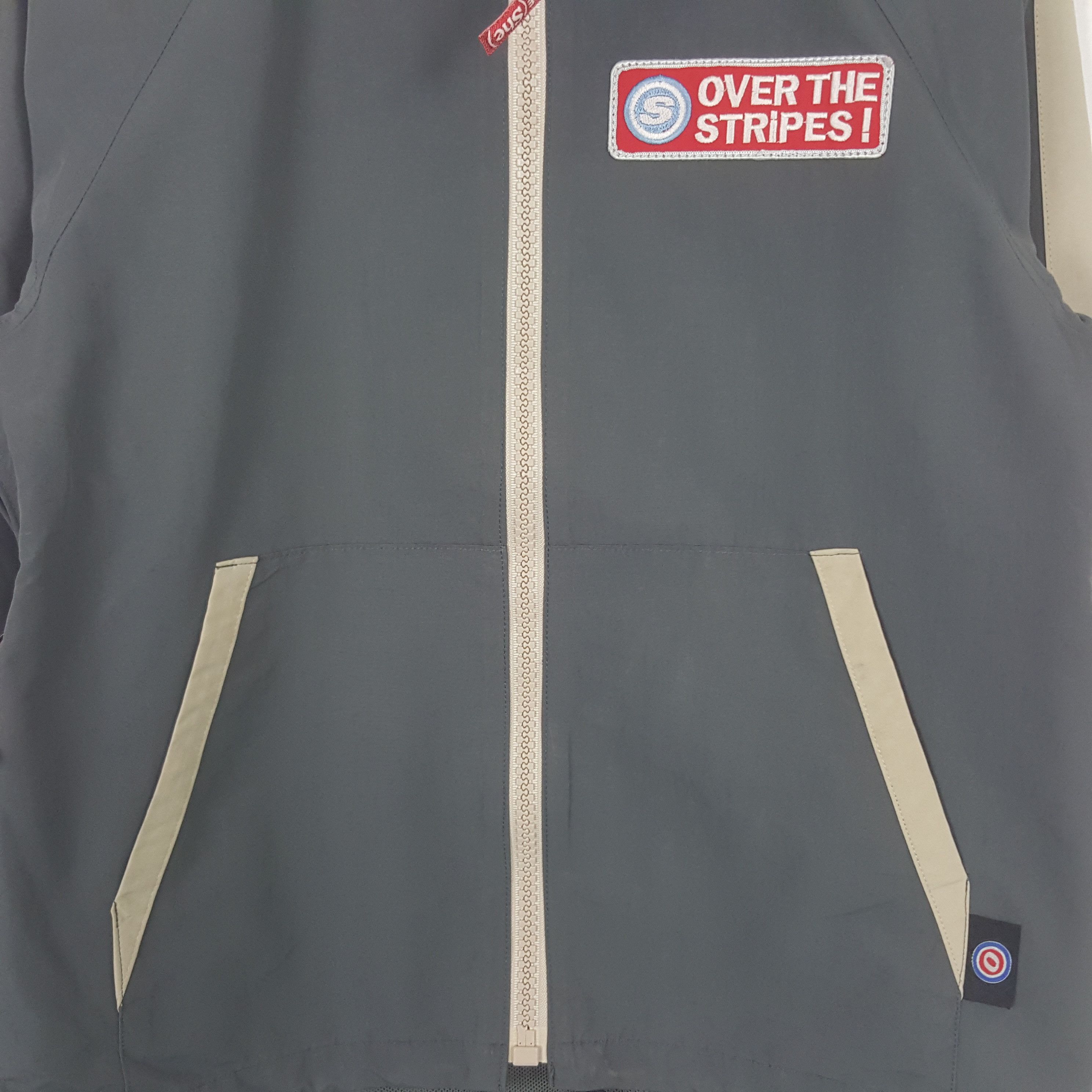 Japanese Brand Vintage SHE Over The Stripes + Ray BEAMS Sweater Jacket RR7 Size US S / EU 44-46 / 1 - 2 Thumbnail