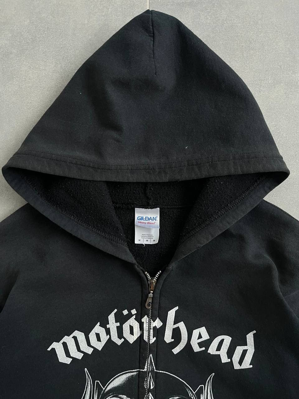 Band Tees Vintage Motorhead Faded Distressed Zip Hoodie Size US M / EU 48-50 / 2 - 5 Thumbnail