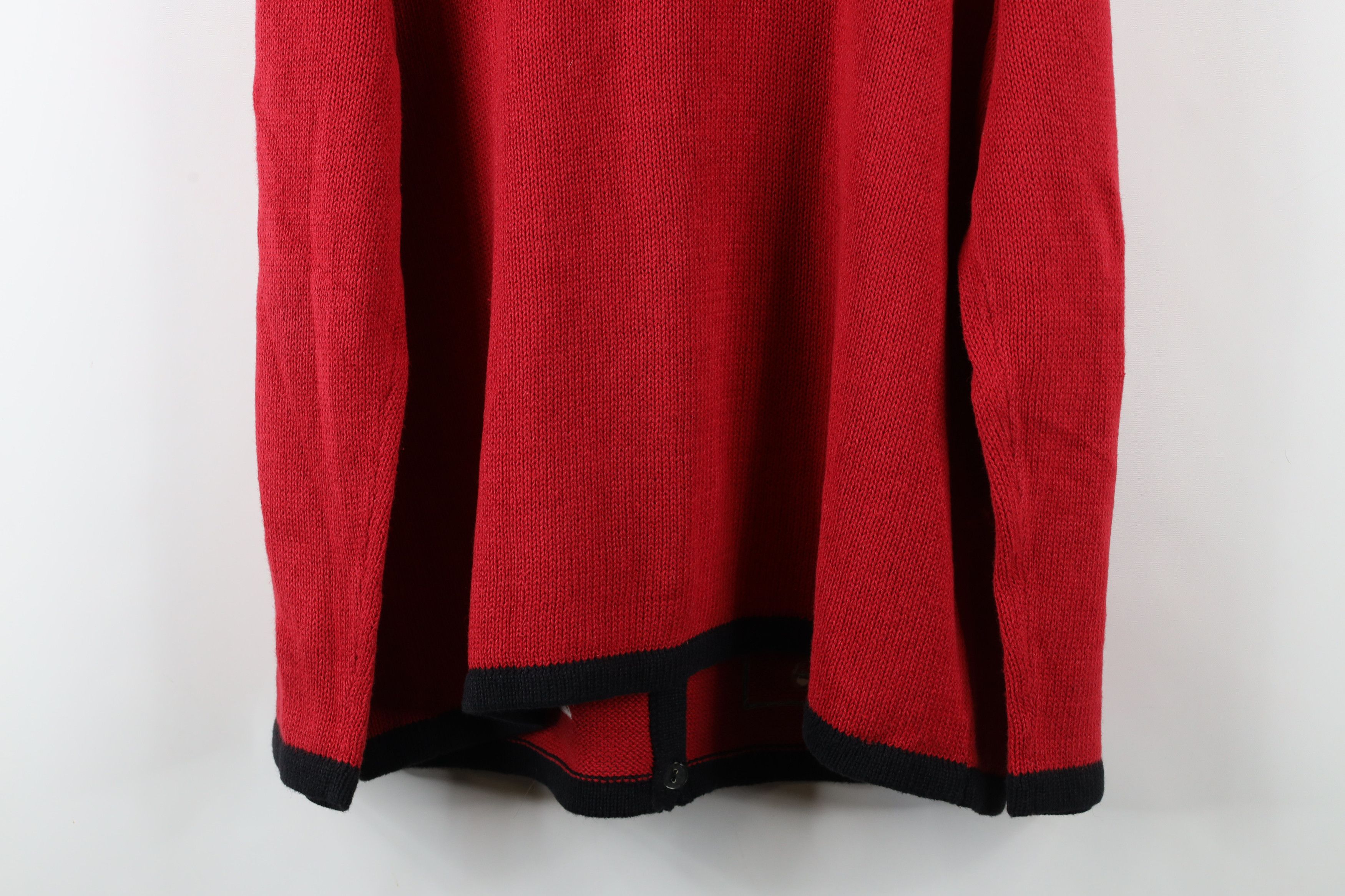 Vintage Vintage 90s Streetwear Christmas Snowman Cardigan Sweater Size XL / US 12-14 / IT 48-50 - 14 Thumbnail