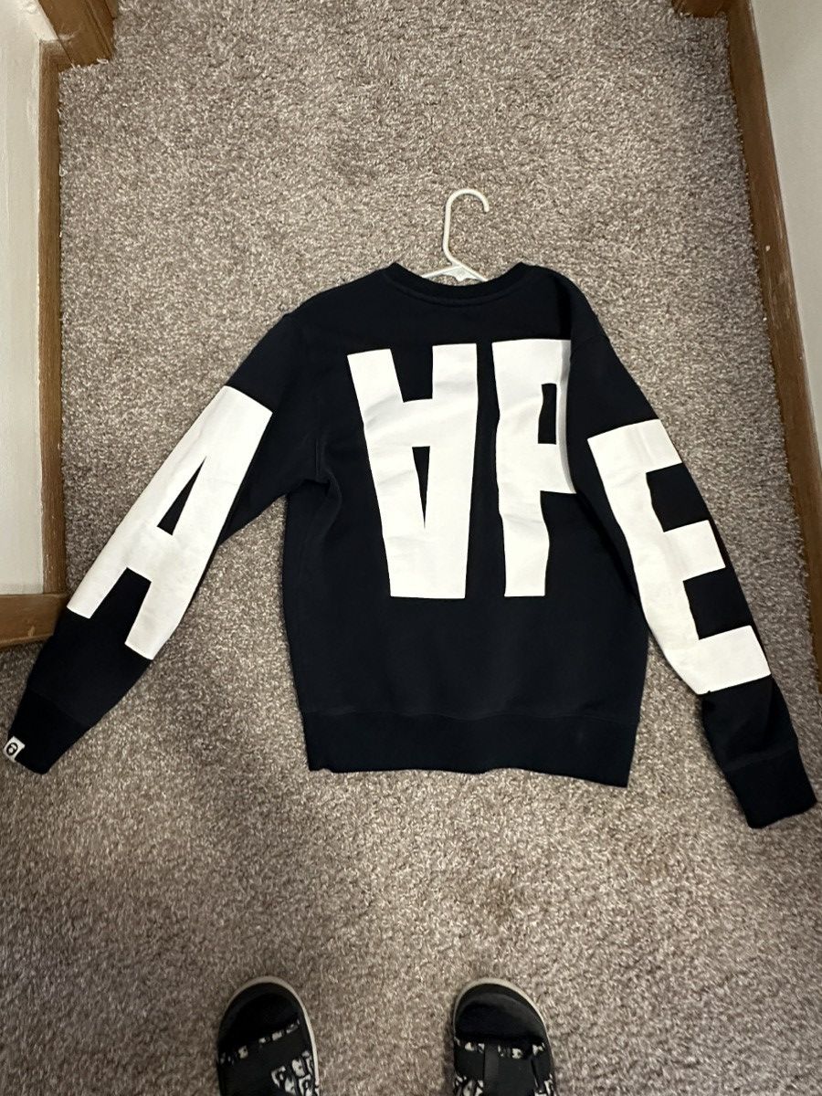 Aape × Bape Aape Crewneck Size US M / EU 48-50 / 2 - 2 Thumbnail