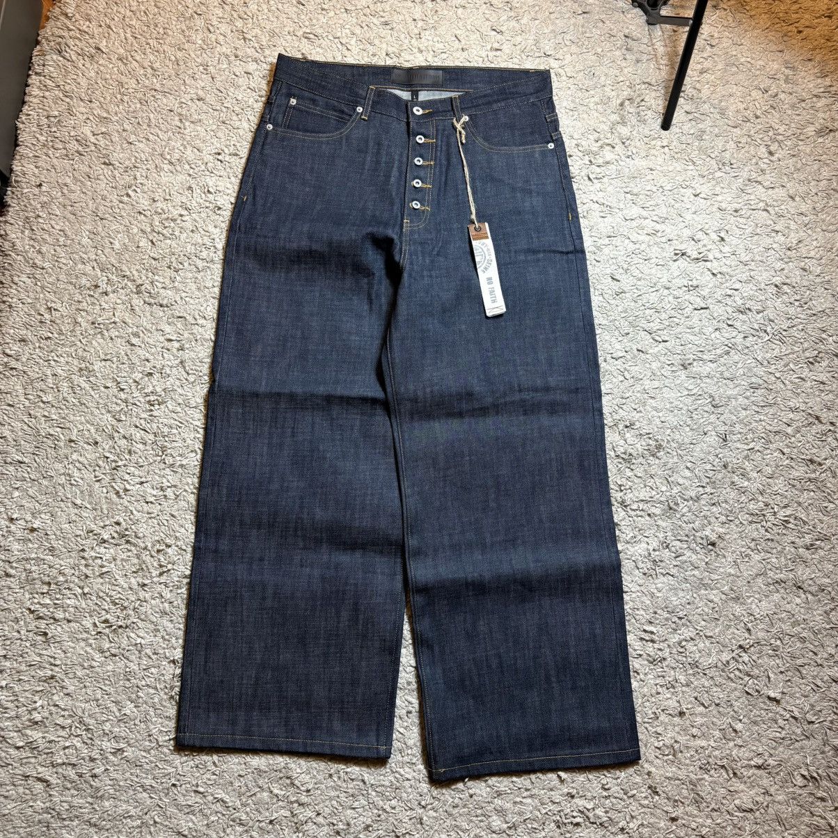 No Faith Studios No Faith Studios Rusted Used Dune Denim | Grailed