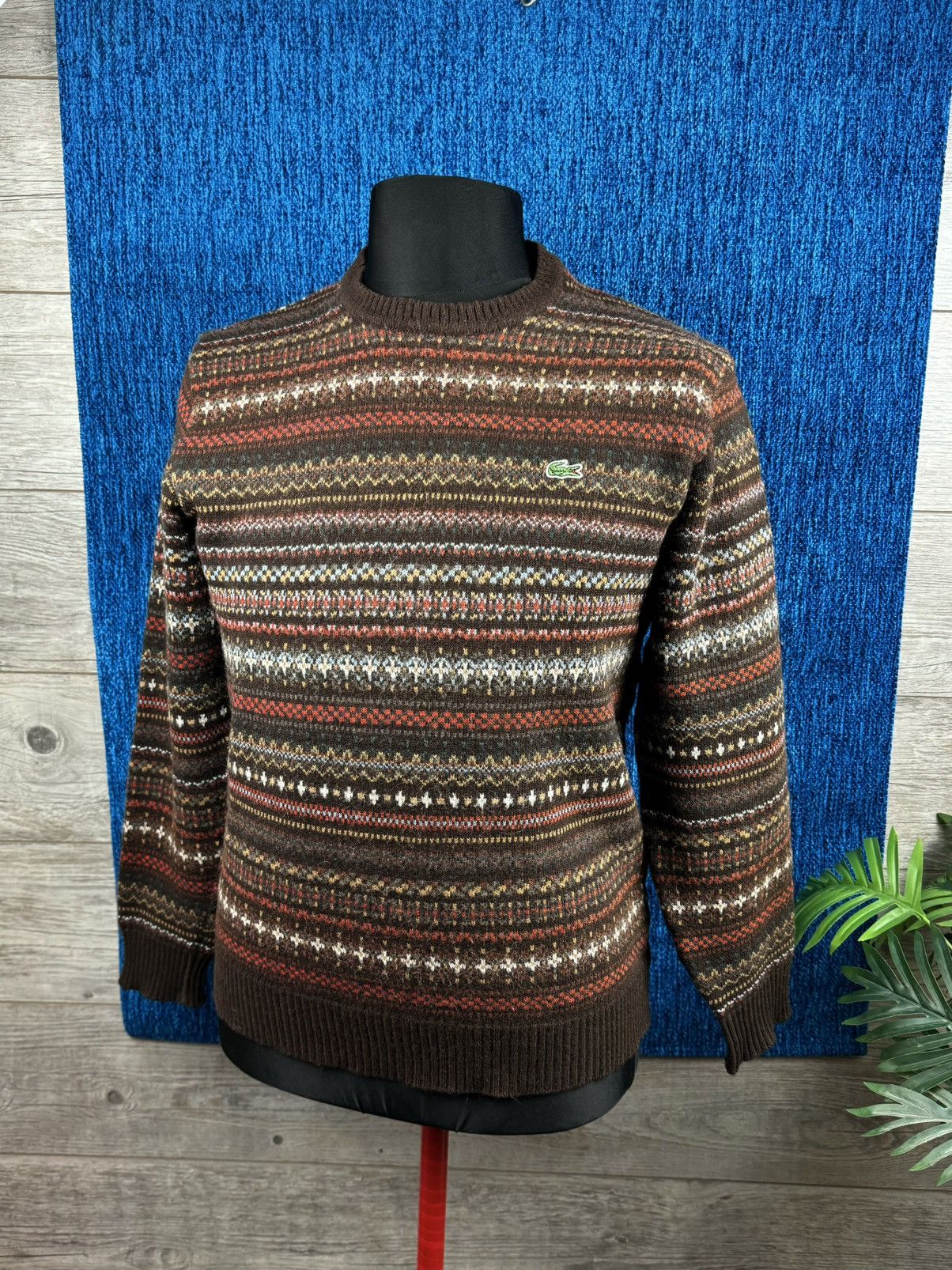 Lacoste VINTAGE SWEATSHIRT LACOSTE LUXURY SWEATER SIZE S Size US S / EU 44-46 / 1 - 4 Thumbnail