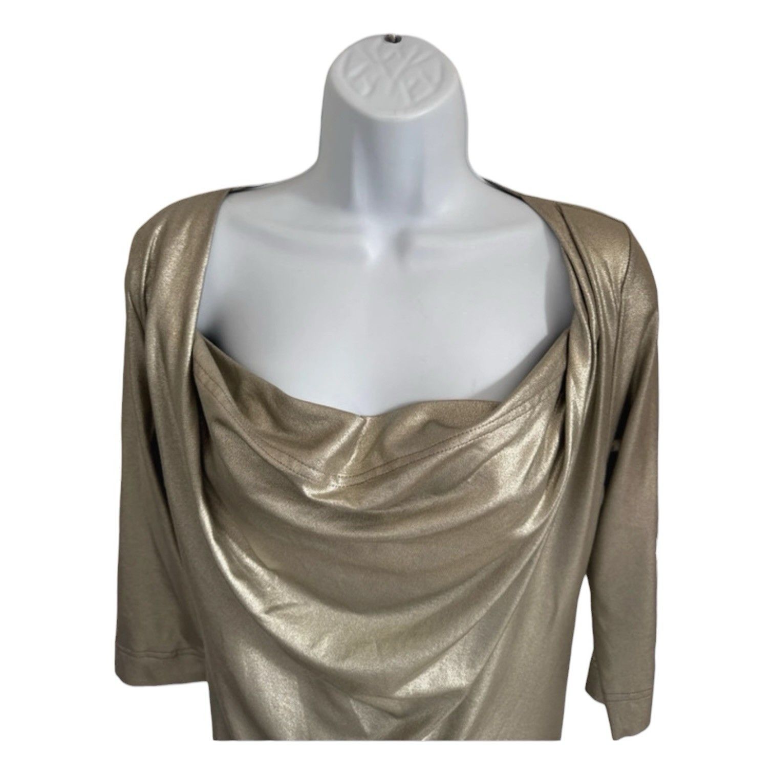 Vivienne Westwood Vivienne Westwood Anglomania Asymmetrical Metallic Dress Size M / US 6-8 / IT 42-44 - 3 Thumbnail
