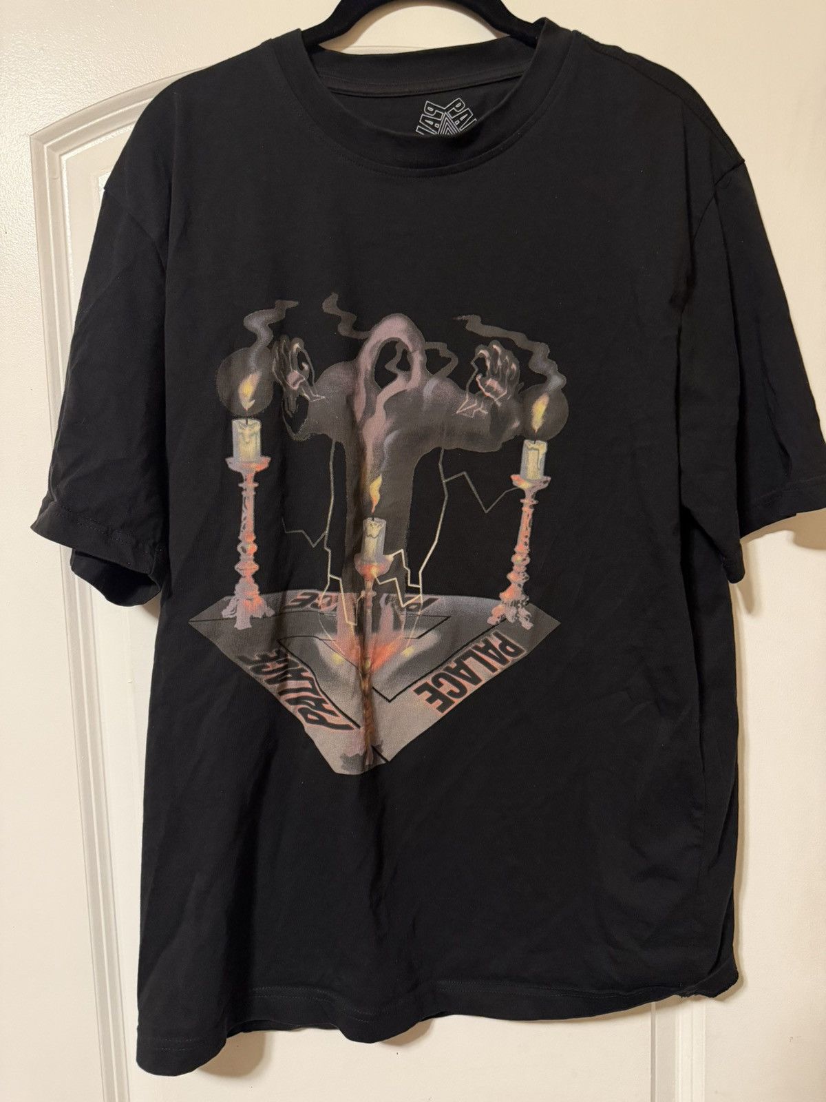 Palace Palace Spooked Halloween Tee Black Size XL 2019 Size US XL / EU 56 / 4 - 1 Thumbnail