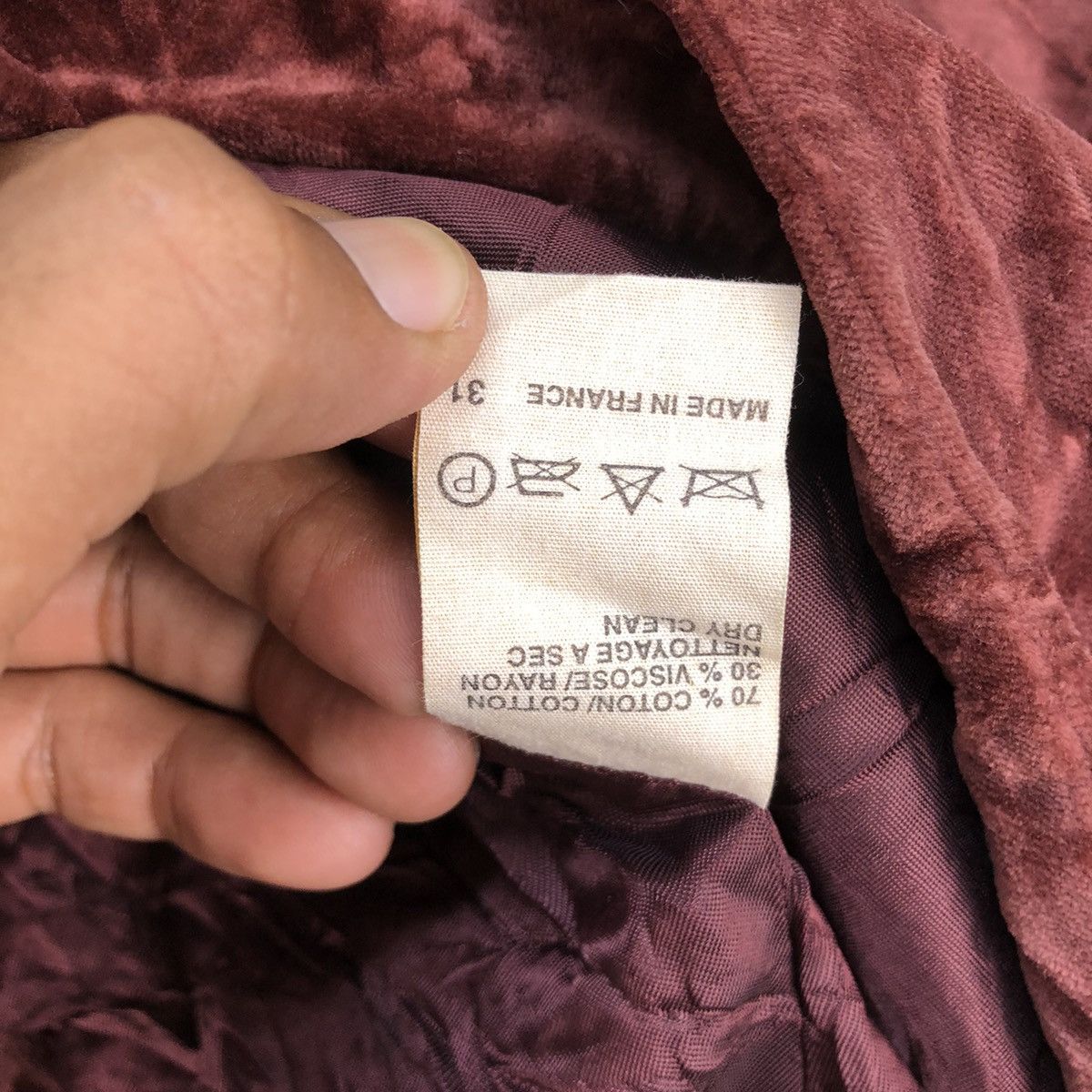 A.P.C. 📣Vintage Apc Velvet Jacket Size S / US 4 / IT 40 - 6 Thumbnail