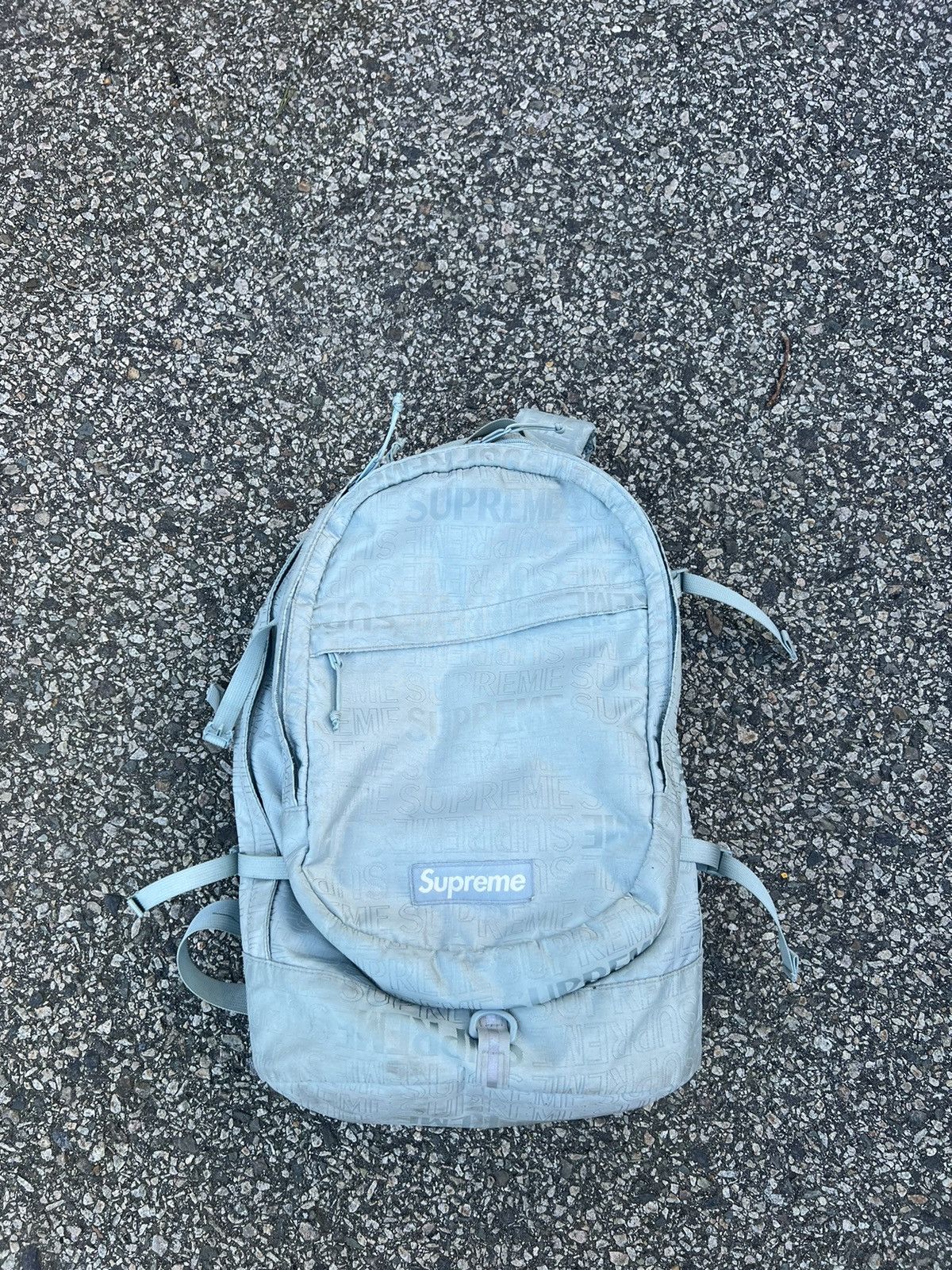 Supreme Supreme Ice Blue Backpack | Grailed