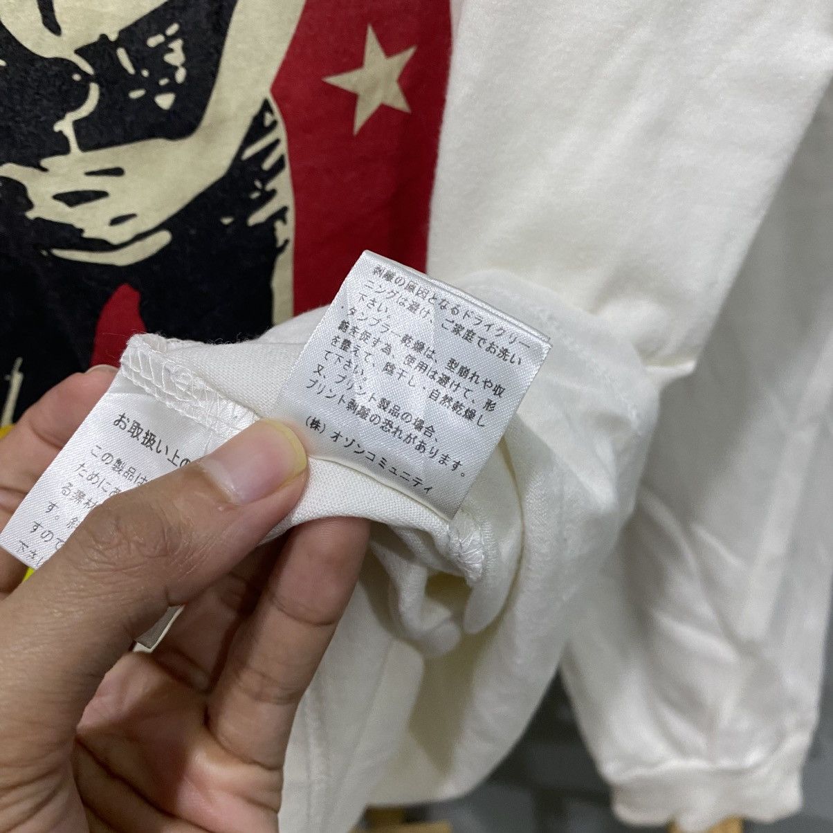 Hysteric Glamour Hysteric Glamour "The Bustiest" Nudescope L/S Tee White M Size US M / EU 48-50 / 2 - 11 Thumbnail