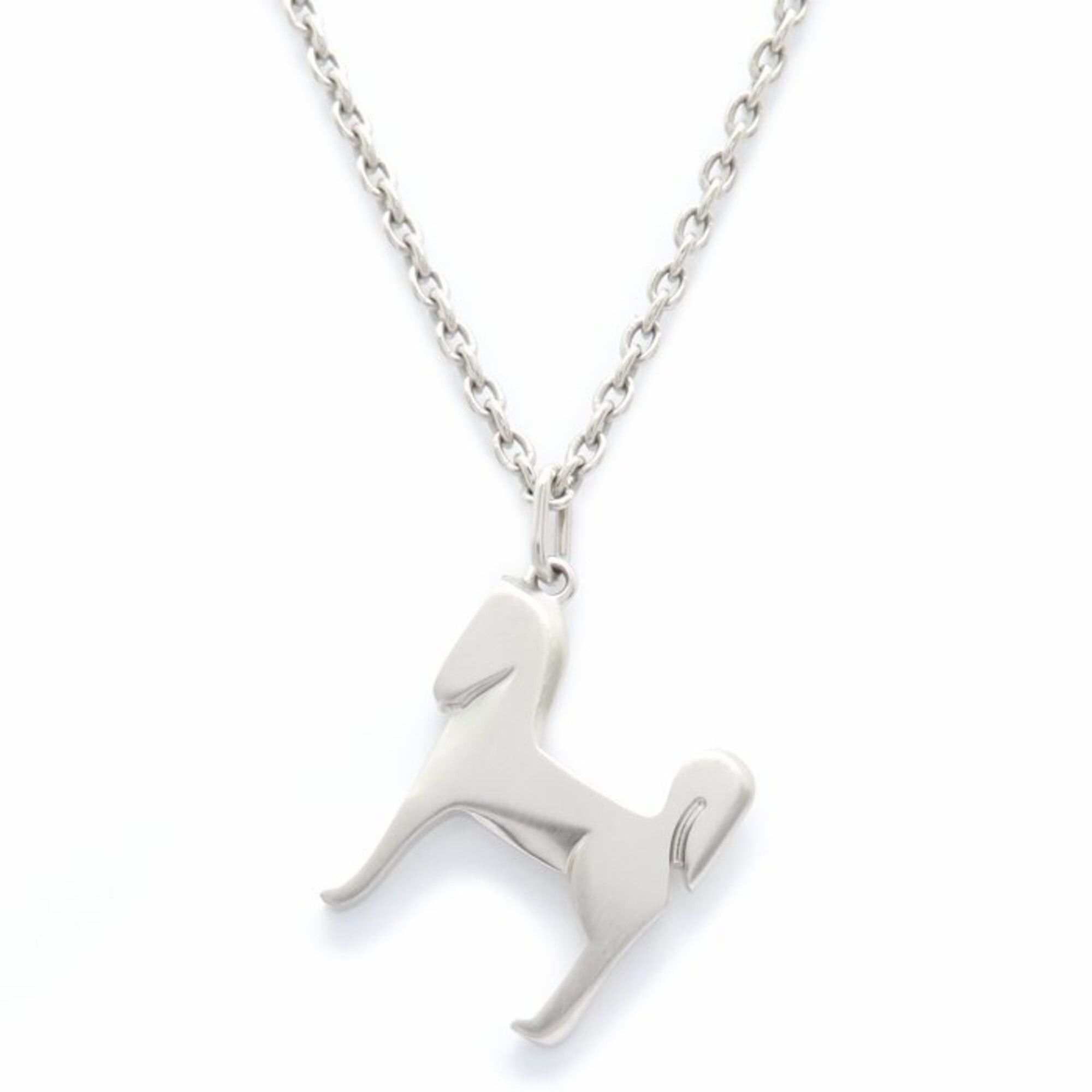 Hermes HERMES Panache Necklace, Metal, Women's, H077298FB00 295491 Size ONE SIZE - 1 Thumbnail