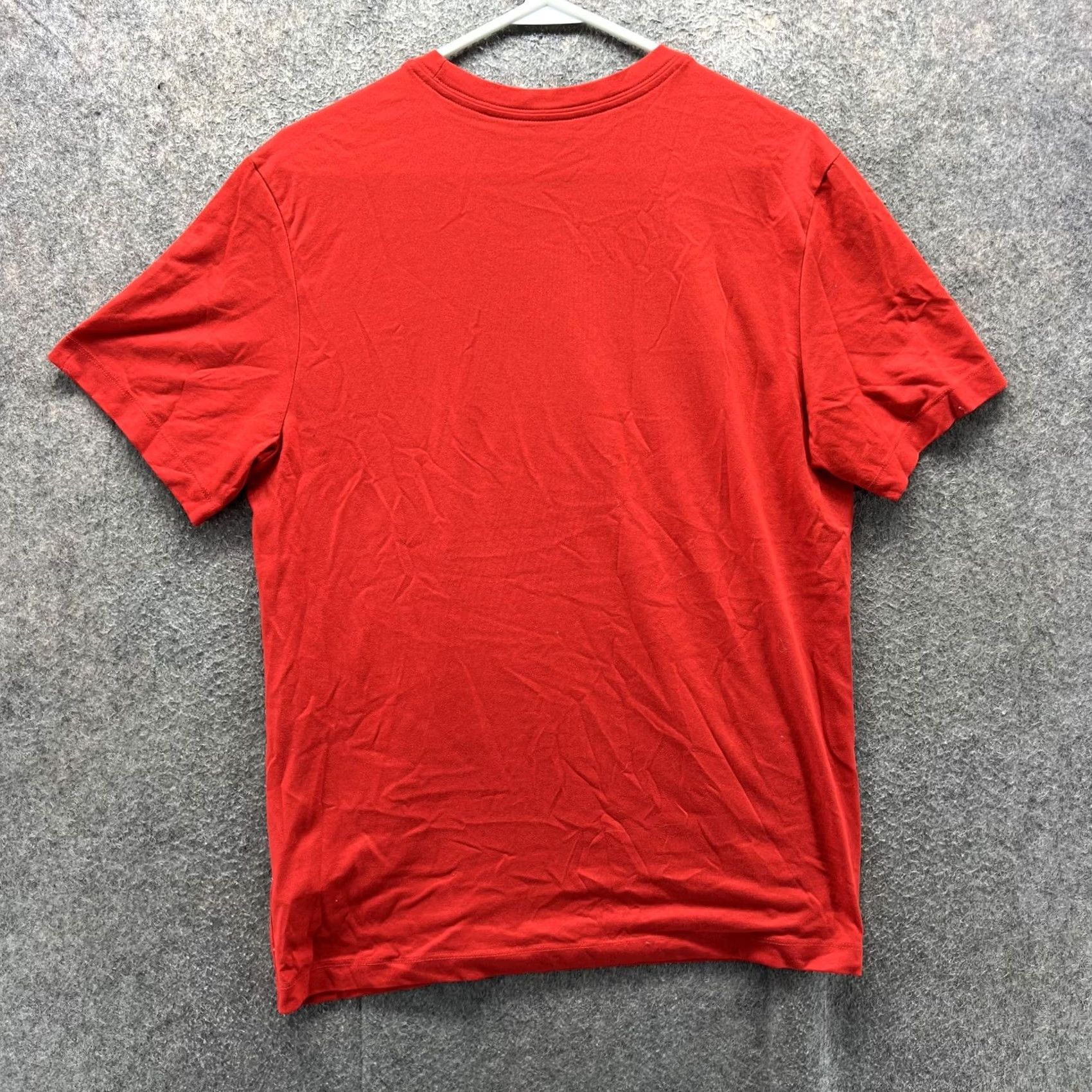 Nike Nike Baseball Shirt Mens Medium Red Dri-FIT Graphic Swoosh Tee Size US M / EU 48-50 / 2 - 2 Thumbnail