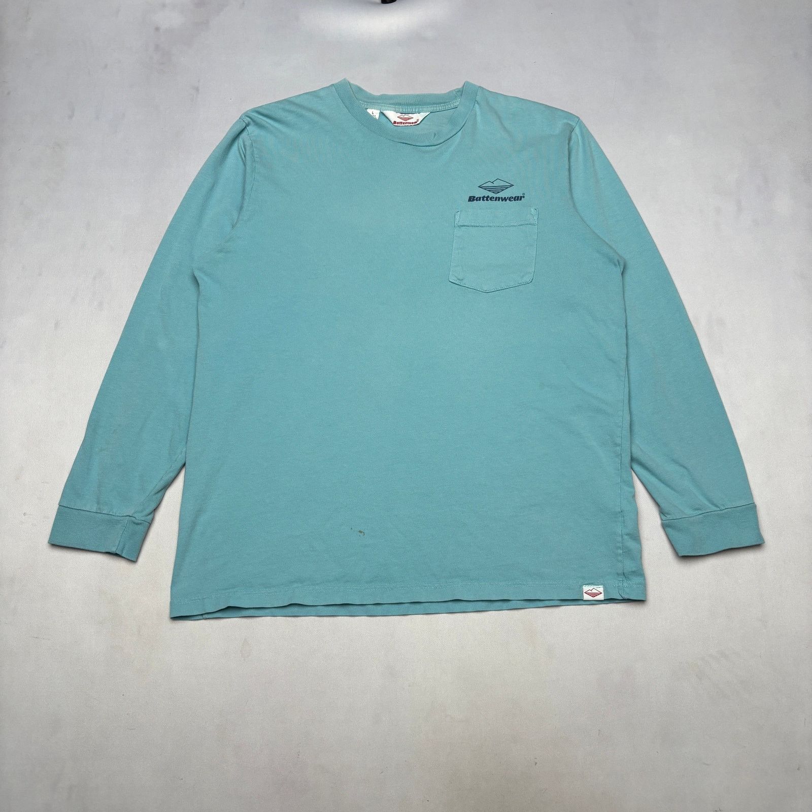 Battenwear Battenwear Team Long Sleeve Pocket T Shirt Men's L Gorpcore Size US L / EU 52-54 / 3 - 3 Thumbnail
