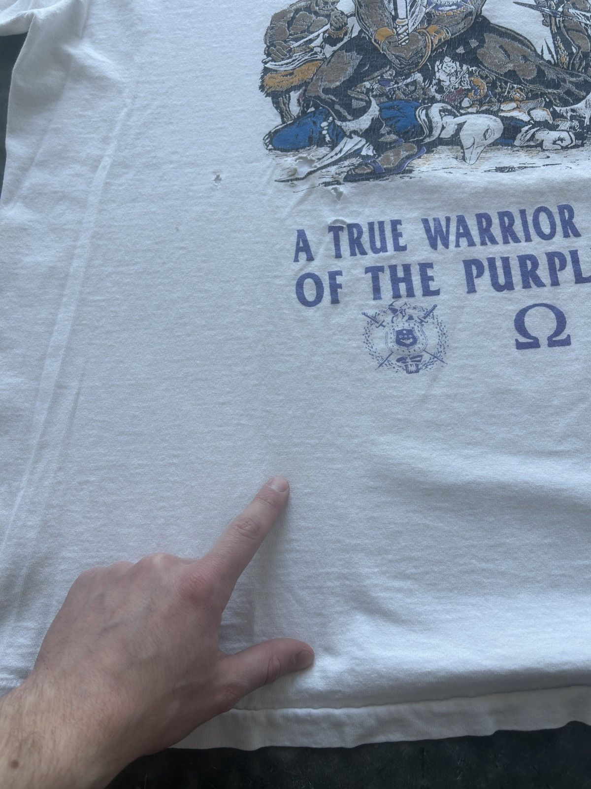 Vintage Crazy Vintage 90s Frat Graphic Tee Size US XXL / EU 58 / 5 - 11 Thumbnail